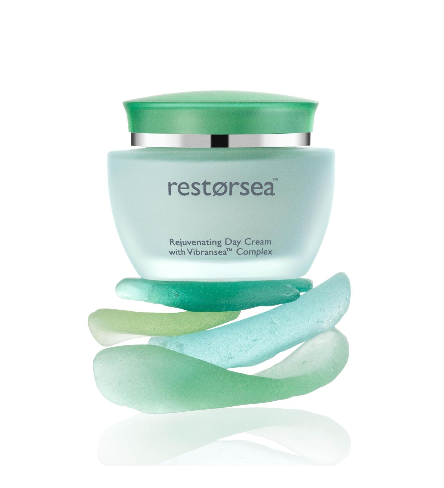 Restorsea Rejuvenating Day Cream Moisturizer for Normal to Oily Skin Firms Brightens & Evens Skin Tone Reduces Fine Lines Wrinkles & Dark Spots With Vibransea Complex 1.7oz - Buy Online on GoSupps.com
