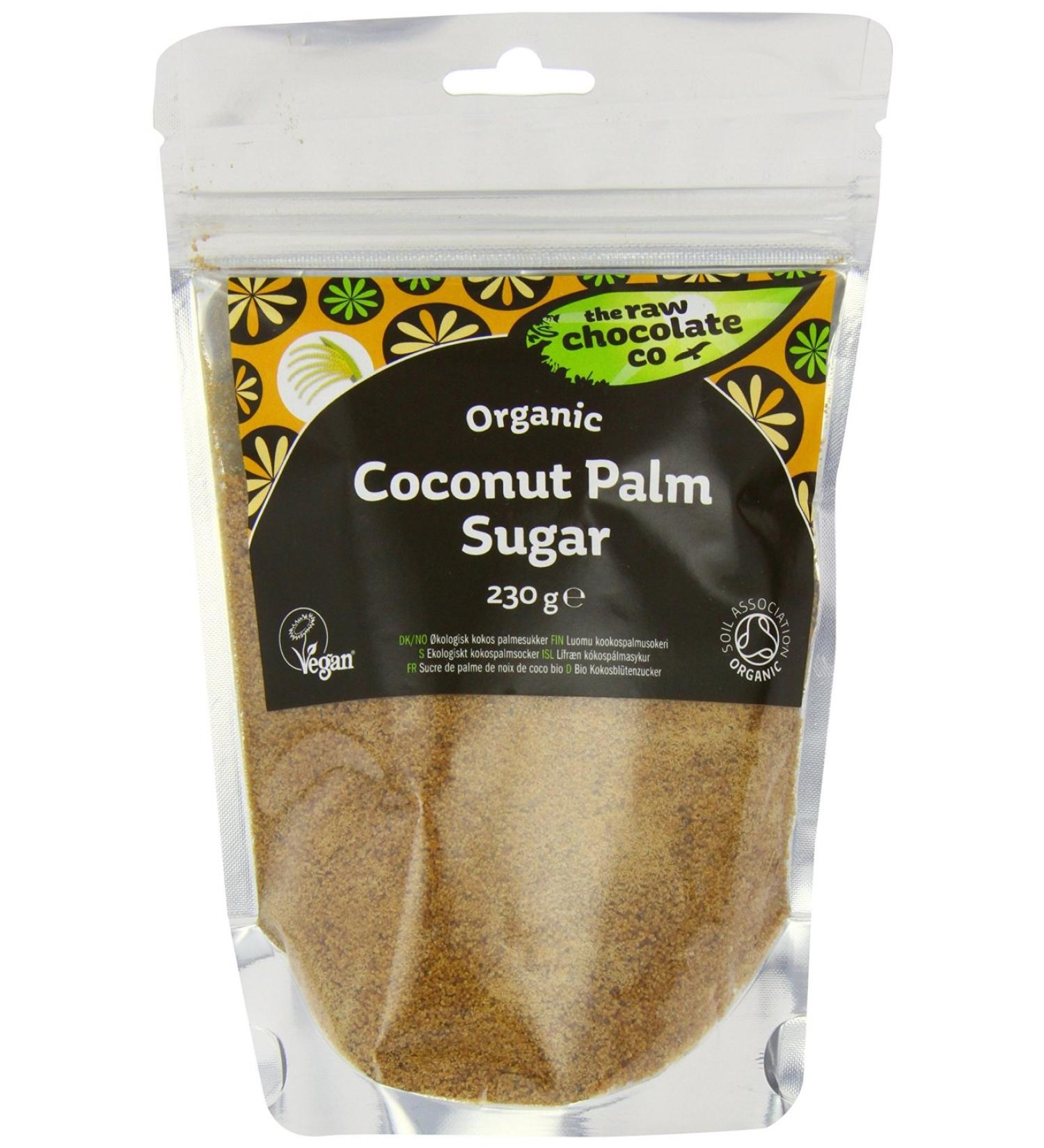 The Raw Chocolate Co | Coconut Palm Sugar | 2 x 230g - Buy Online on GoSupps.com