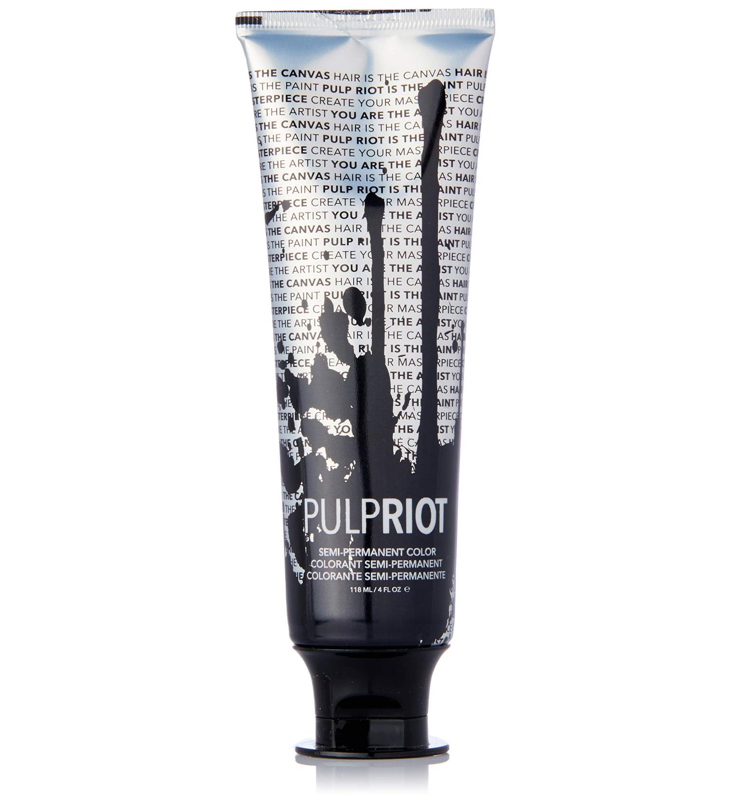 Pulp Riot Semi-Permanent Hair Color - Powder Light Blue 4 oz | Unisex International Shipping - Buy Online on GoSupps.com