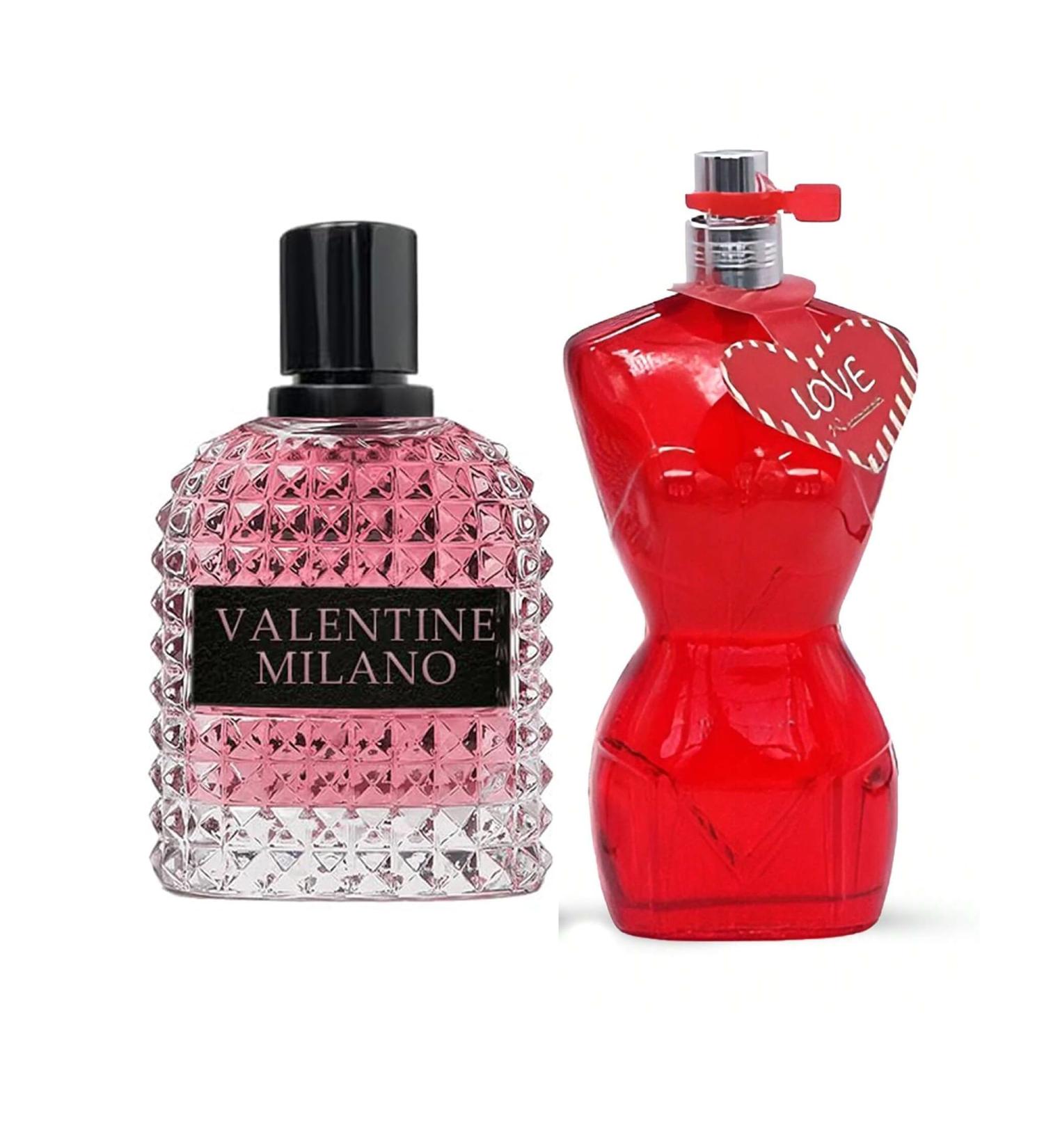 Women's Perfume Combo Set Milano Women&Romance Floral Fruity Fragrance Eau De Parfum Elegant 100ml Bottle Natural Spray Each for Daily Used Milano&Romance - Buy Online on GoSupps.com