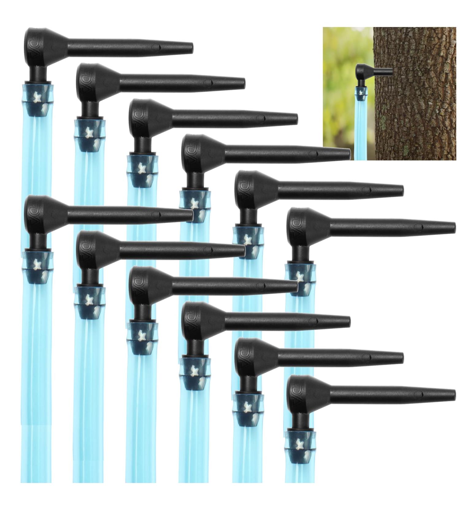 Maple Syrup Tree Tapping Kit 12 Maple Syrup Taps+12 Maple Tree Tubes Maple syrup Taps Spile Kit Food Grade Plastic Maple Sap Tap with Drop Line Tubes for Maple Syrup Supplies Spring Winter - Buy Online on GoSupps.com