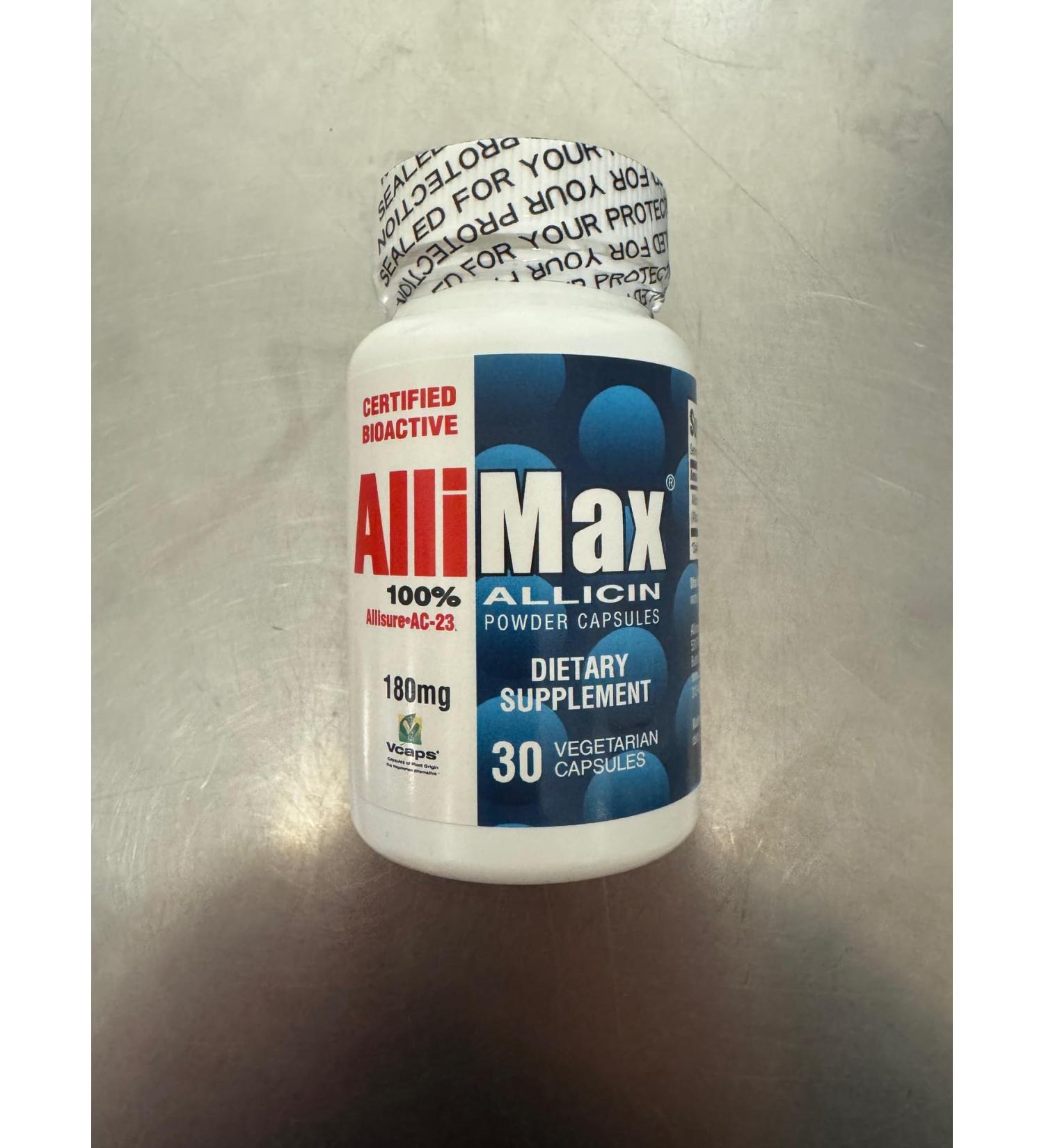 Allimax 180 Mg 30 Vcaps by Allimax International Limited - Buy Online on GoSupps.com