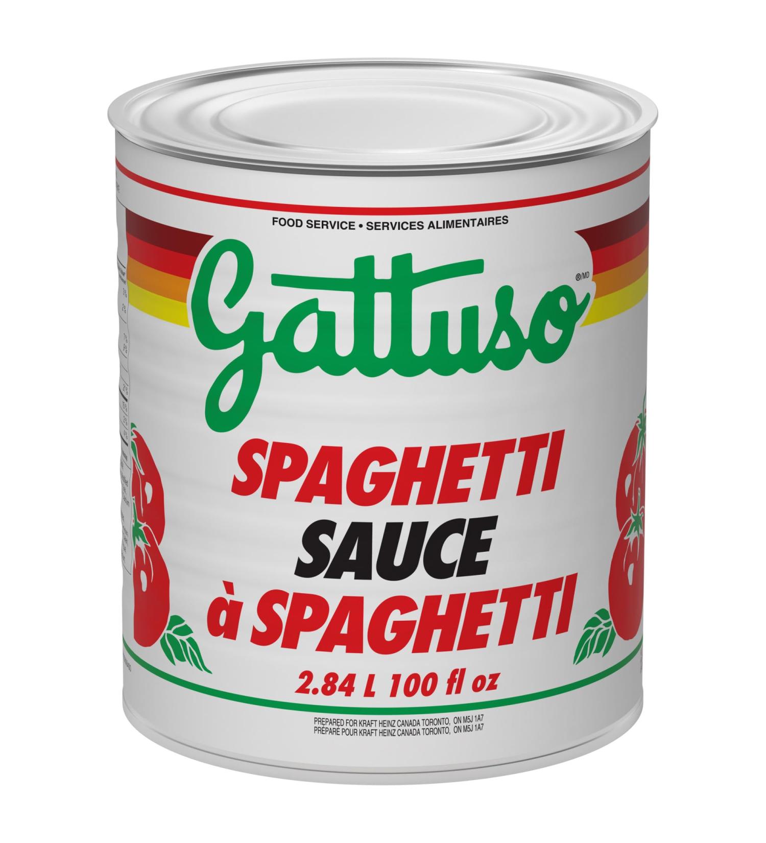 Gattuso Spaghetti Sauce 2.84L Spaghetti 2.84 l (Pack of 1) - Buy Online on GoSupps.com