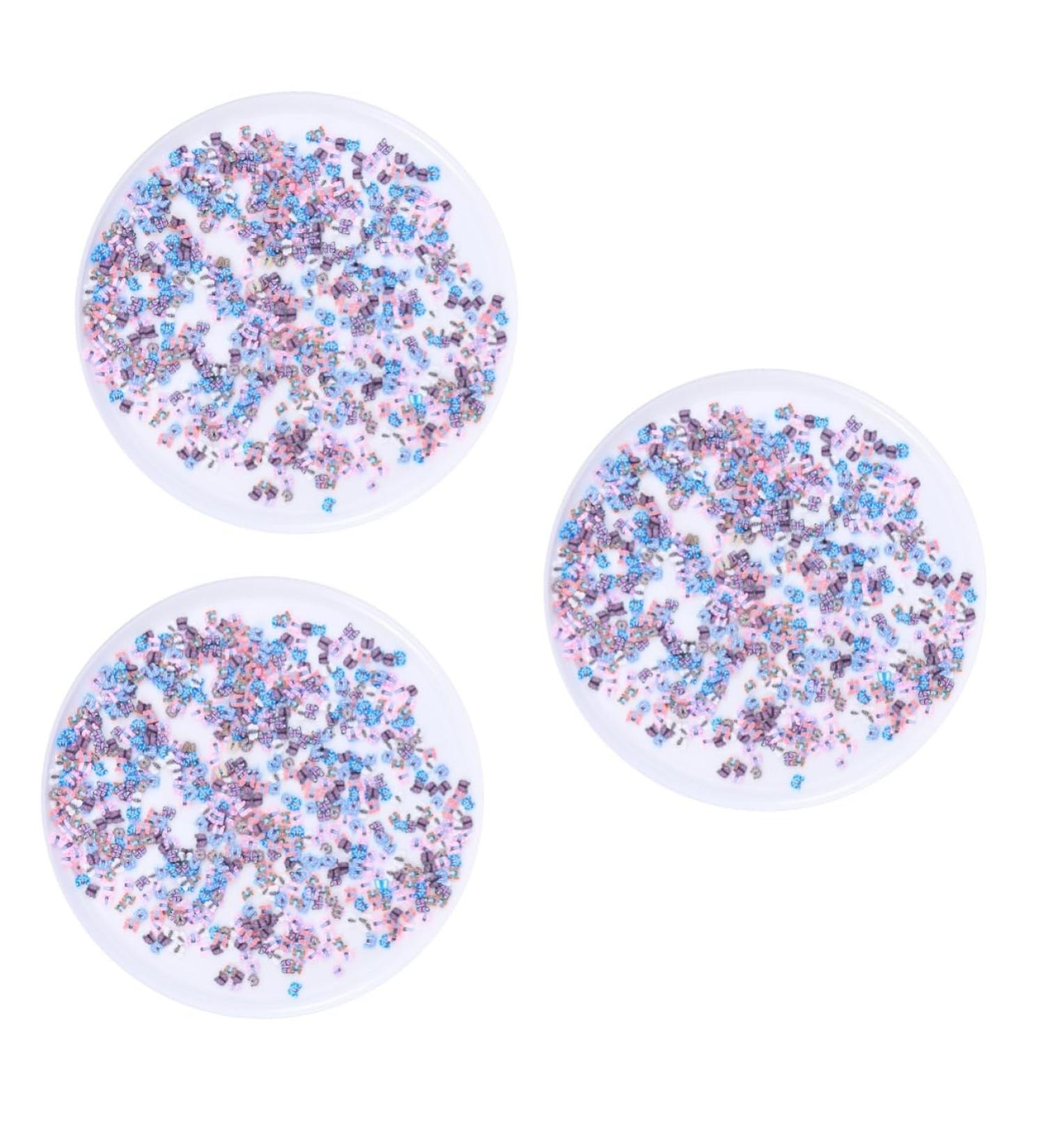 minkissy 3000 Pcs Nail Art Tools Nail Decorations for Nail Art Polymer Clay Nail Art Decoration Beauty Decoration DIY Decoration for Nail Clipper Holders for Barbers Manicure Tool Cosmetic - Buy Online on GoSupps.com