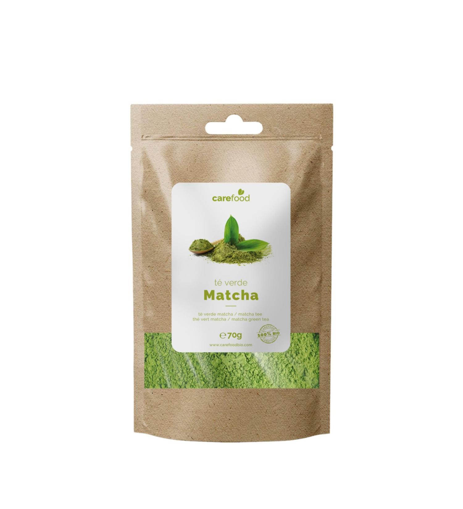 Carefood - Th Vert Matcha Premium 100% Bio - Th Matcha C r monial Biologique Adapt aux V ganes - 70 g - Buy Online on GoSupps.com