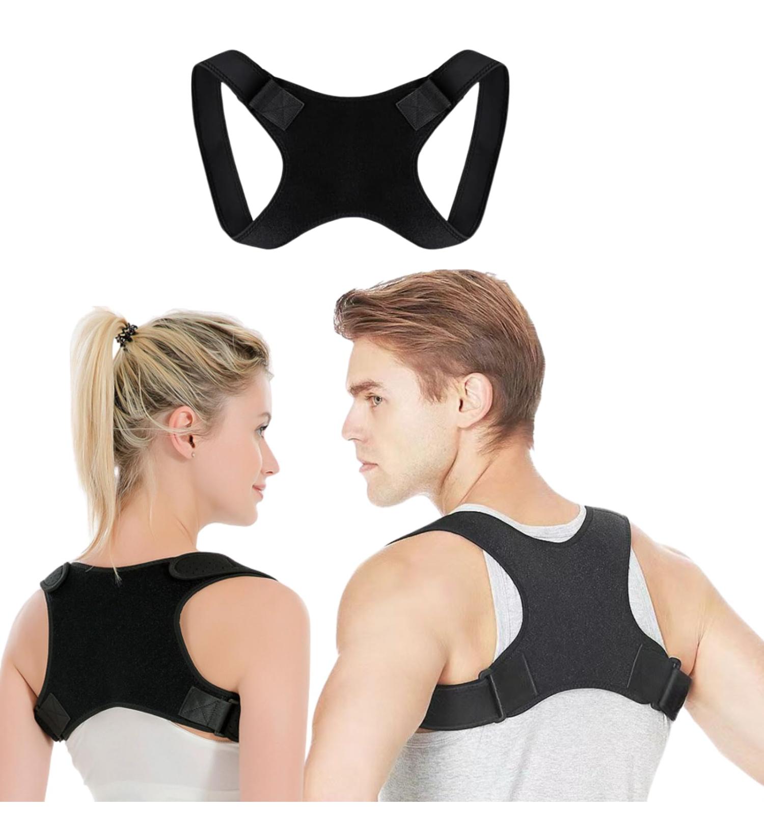 Posture Corrector for Men & Women | Breathable Back Brace & Support for Pain Relief - Buy Online on GoSupps.com