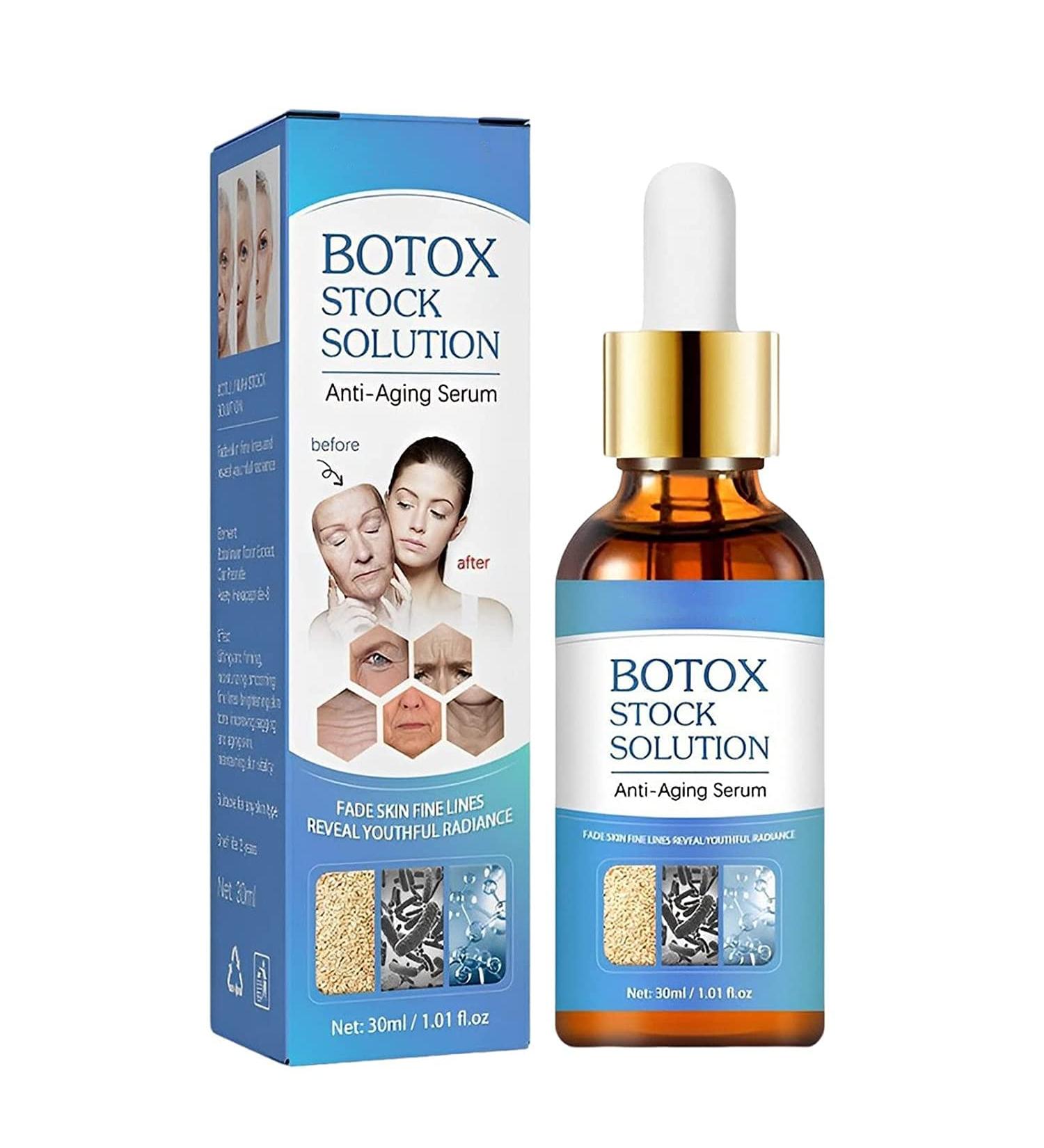 YoungAgain Botox Anti-Aging Serum - Collagen Boost, Dark Spot Corrector, and Wrinkle Defense for All Skin Types - Buy Online on GoSupps.com