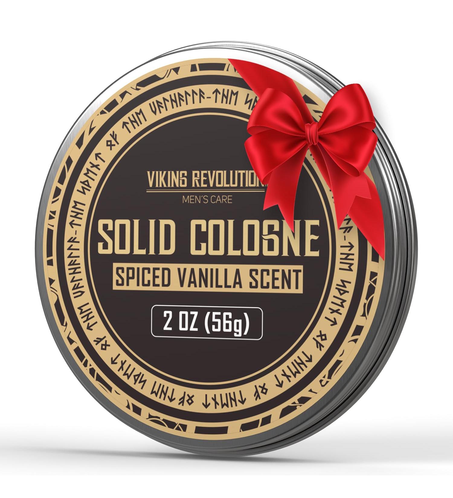 Viking Revolution Spiced Vanilla Mens Solid Cologne Men 2 Oz - Men Solid Perfume Cologne for Men - Balm Cologne for Mens Cologne Balm Travel Cologne Wax (1 pack Spiced Vanilla) Spiced Vanilla 2 Ounce (Pack of 1) - Buy Online on GoSupps.com