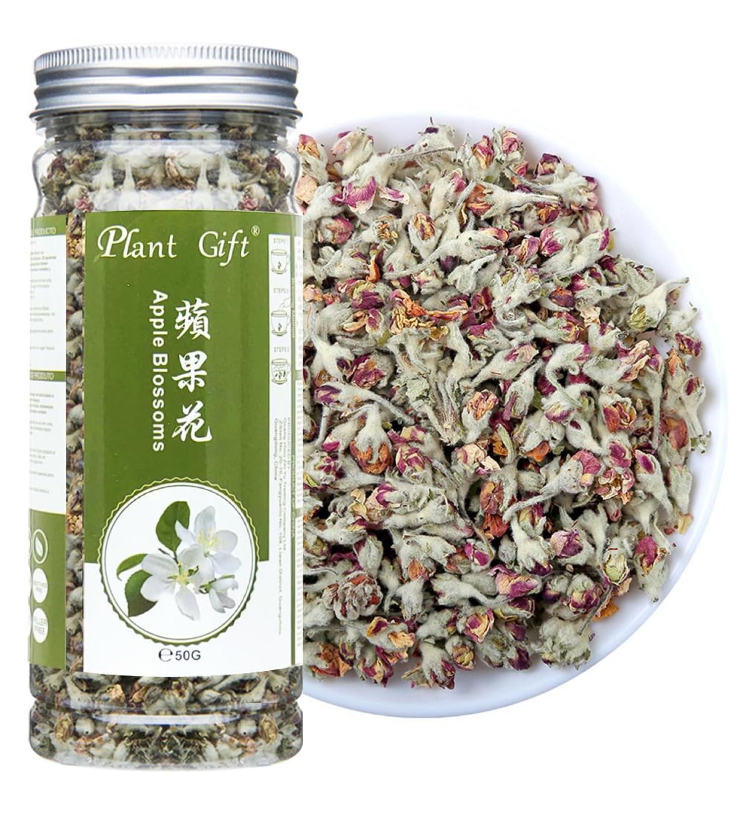 Buy Apple Blossom Flower Tea 50g - Dried Apple Flower Health Tea for Anti-Acne & Freckles - International Shipping Available - Buy Online on GoSupps.com