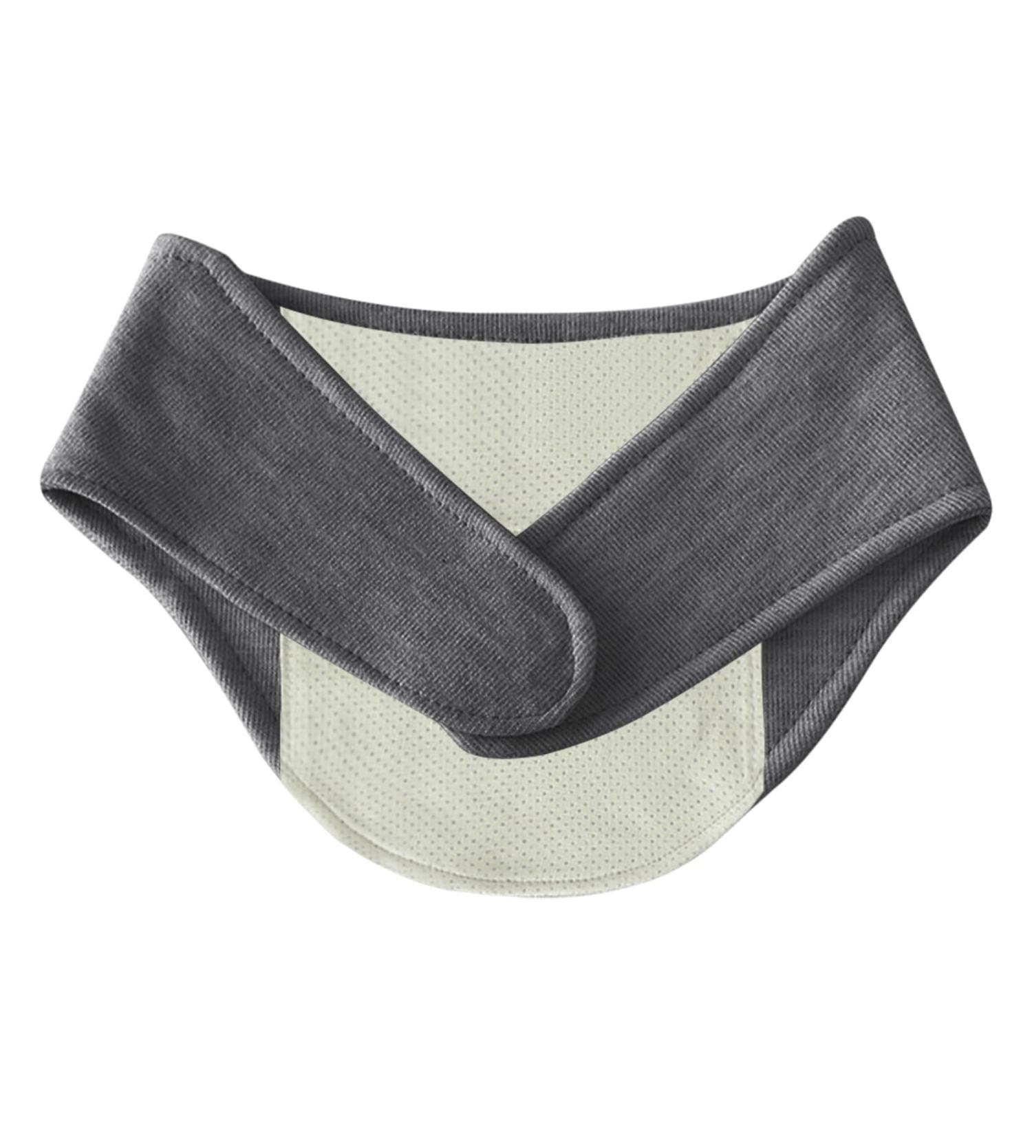 Self-Warming Neck Strap & Tourmaline Neck Pad - Relief for Neck Pain | Dark Gray Comfort with Pocket | Ideal for Office Use - Buy Online on GoSupps.com