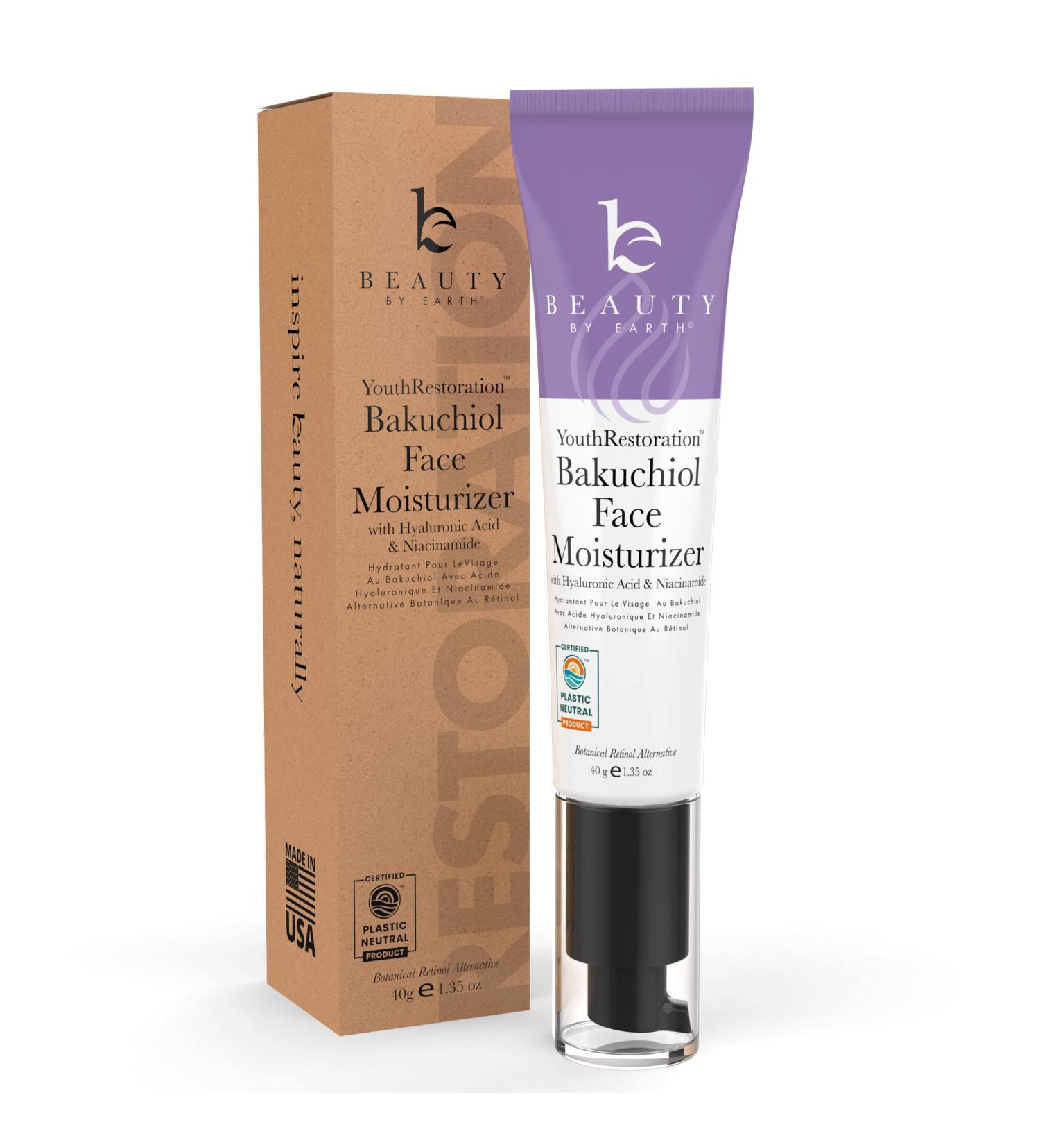 Bakuchiol Retinol Alternative Anti Aging Face Moisturizer for Women - Hydrating Wrinkle Cream - Best Anti Wrinkle Face Cream 1.35oz - Buy Online on GoSupps.com