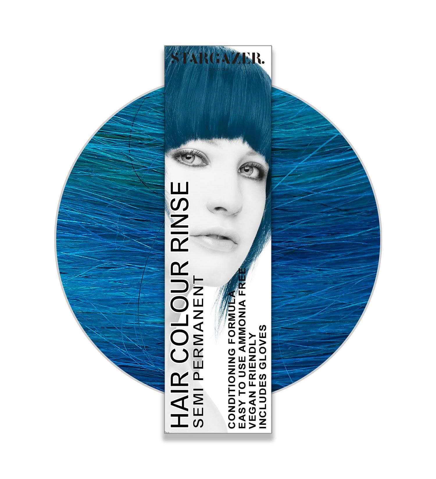 Stargazer Azure Blue Semi Permanent Hair Dye - 70ml - Buy Online on GoSupps.com
