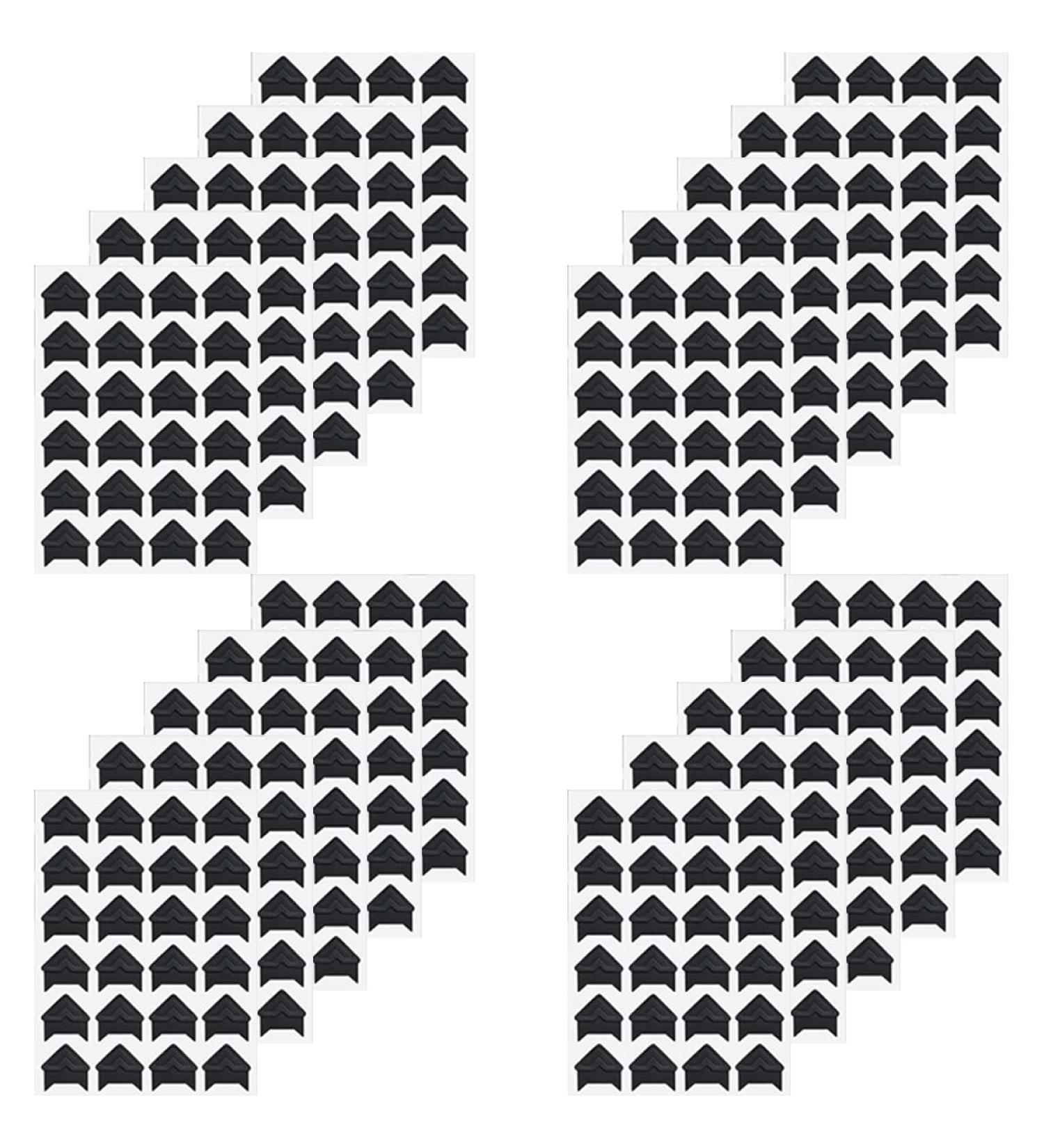 480 Pcs Photo Corners Self-Adhesive  Picture Mounting Corner Stickers Acid Free Photo Mounting Corners for DIY Scrapbooking  Memory Books  Journal  Black(20 Sheets) - Buy Online on GoSupps.com