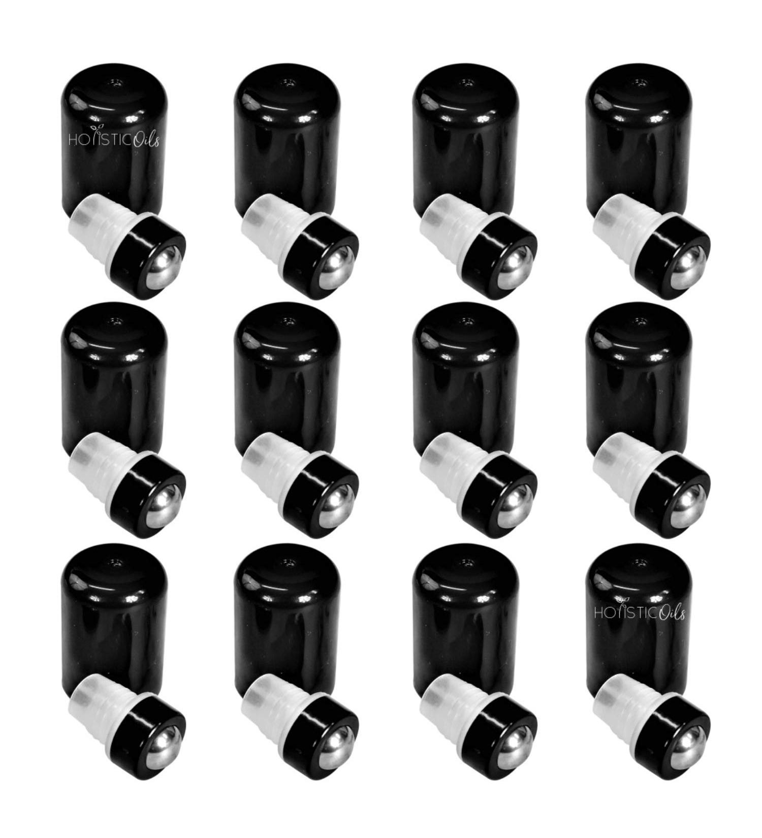 Metal Roller Top Inserts for 5/15ml Essential Oil Bottles - Reusable 12 Pack for doTERRA & Young Living - Leakproof Bottle Insert for Instant Rollers - Buy Online on GoSupps.com