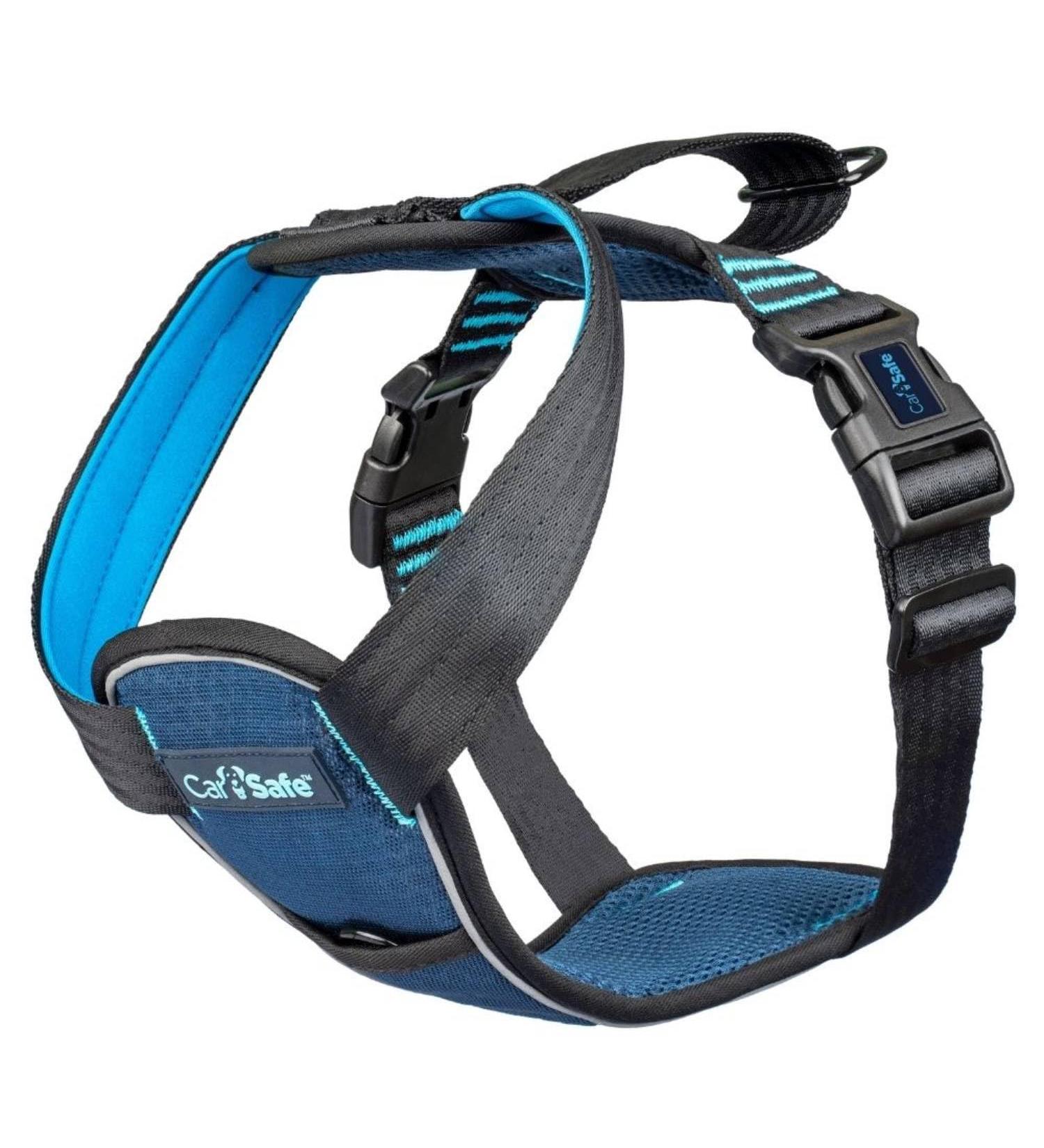 Carsafe Crash-Tested Dog Safety Dishes for Large Dogs | Secure & Comfortable | Up to 32 kg (70 lbs) - Blue - Buy Online on GoSupps.com