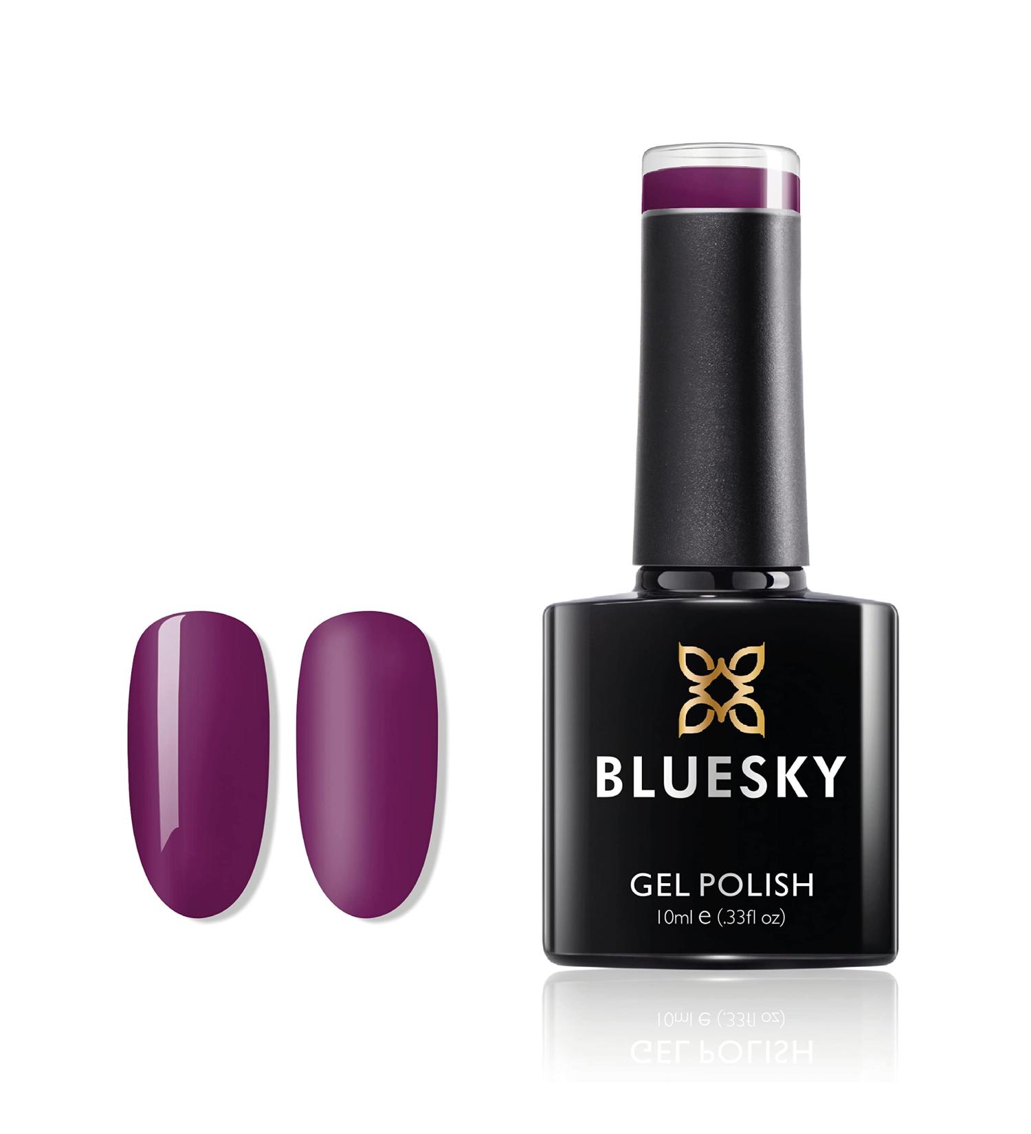 BLUESKY BP11 Vampy Berry 10ml | Gel Nail Polish for Shiny and Beautiful Nails | Long Lasting for up to 3 Weeks - Buy Online on GoSupps.com