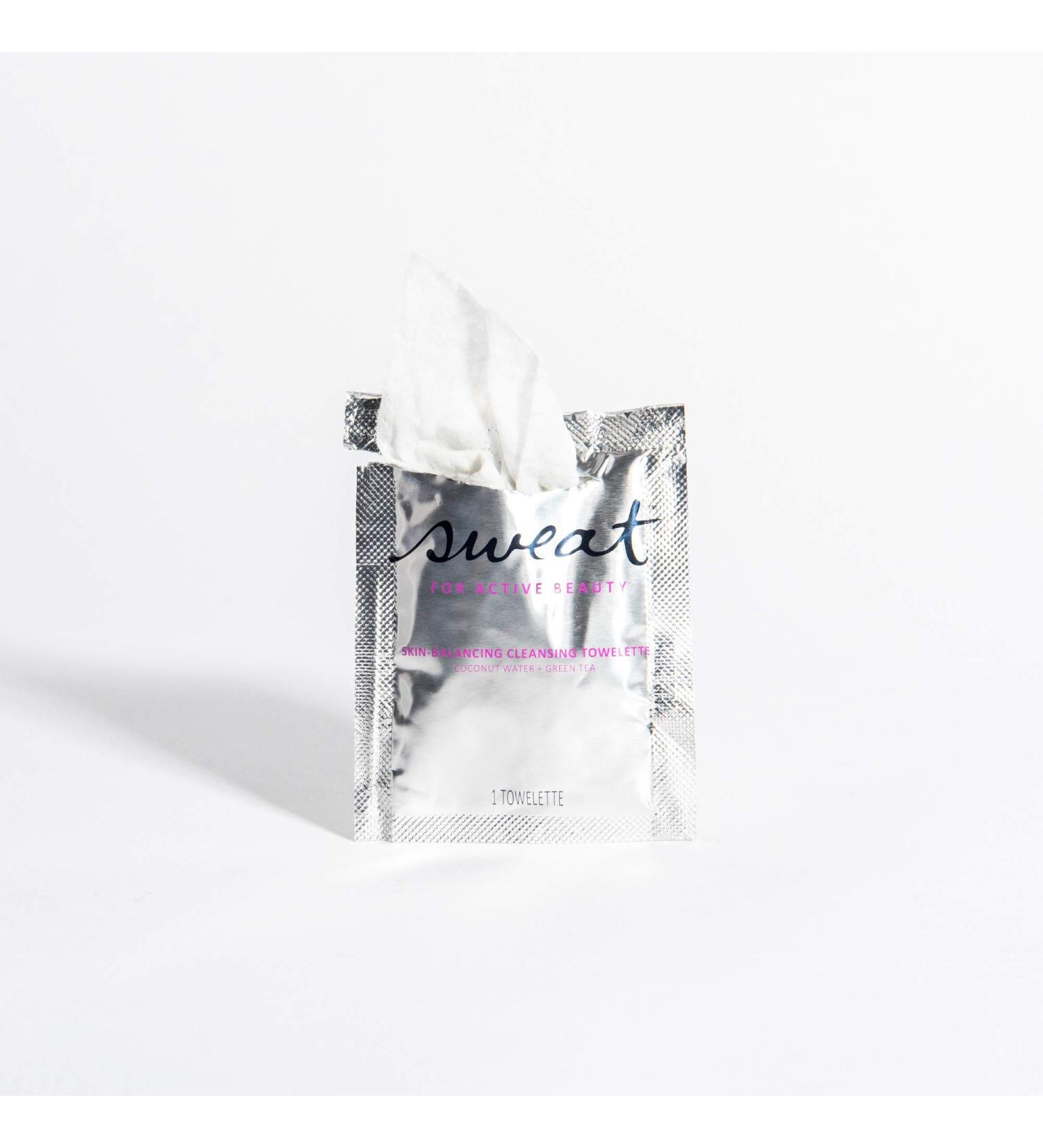 Vegan Cleansing Towelettes - Cruelty-Free Gluten-Free Makeup Wipes with Coconut Water & Vitamin E (10 Pack) - Shop Now - Buy Online on GoSupps.com