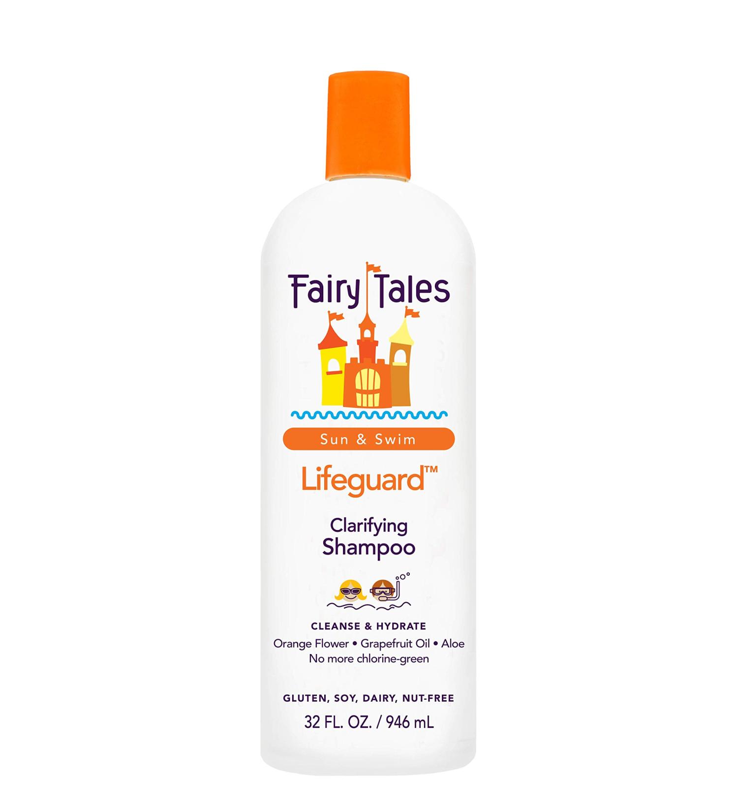Fairy Tales Swim Shampoo for Kids - 32 oz | Chlorine Removal & Gentle Cleansing | Made in USA with Natural Ingredients | No Parabens, Sulfates, or Synthetic Dyes - Buy Online on GoSupps.com