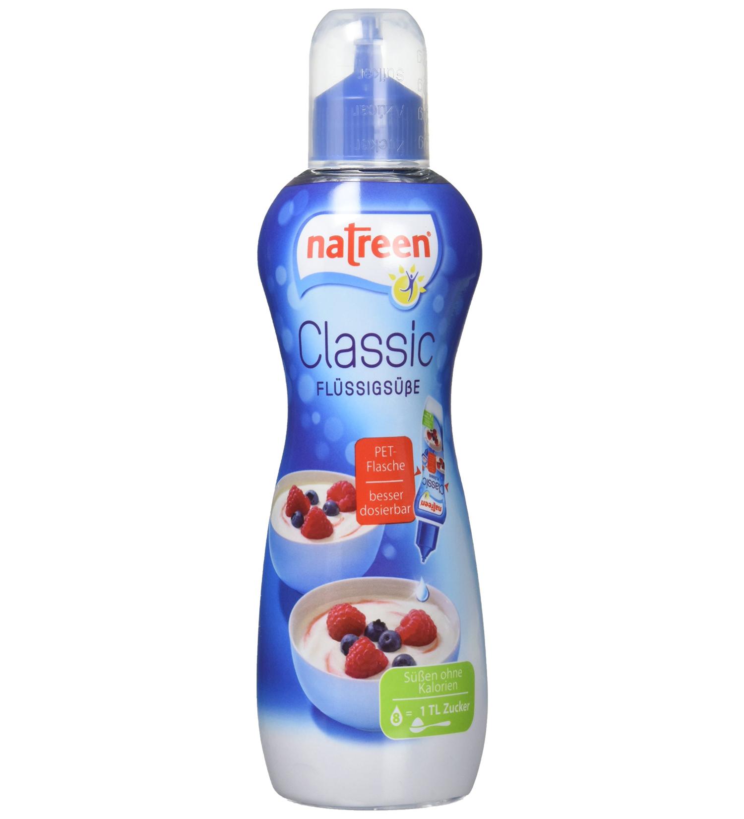 Natreen Classic Fine Sweetener Liquid 250 ml - Pack of 2 | Sugar-Free Sweetener for Healthy Living - International Shipping Available - Buy Online on GoSupps.com