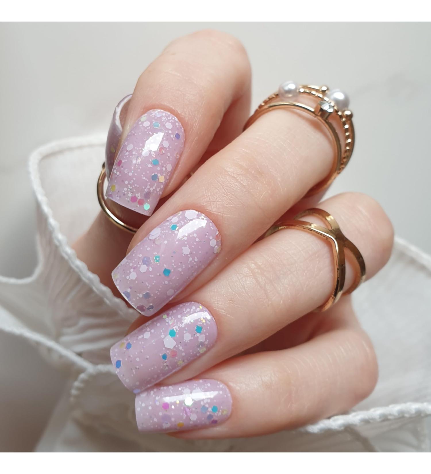 Zaubern gel4Home: Color Glow Paisley UV Nail Foils Gel Wraps & Semi-Cured Gel Nails for Stunning Manicures - Buy Online on GoSupps.com