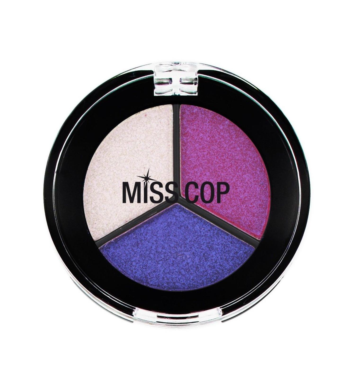MISS COP-Color Trio Plum Eyeshadow - 3g