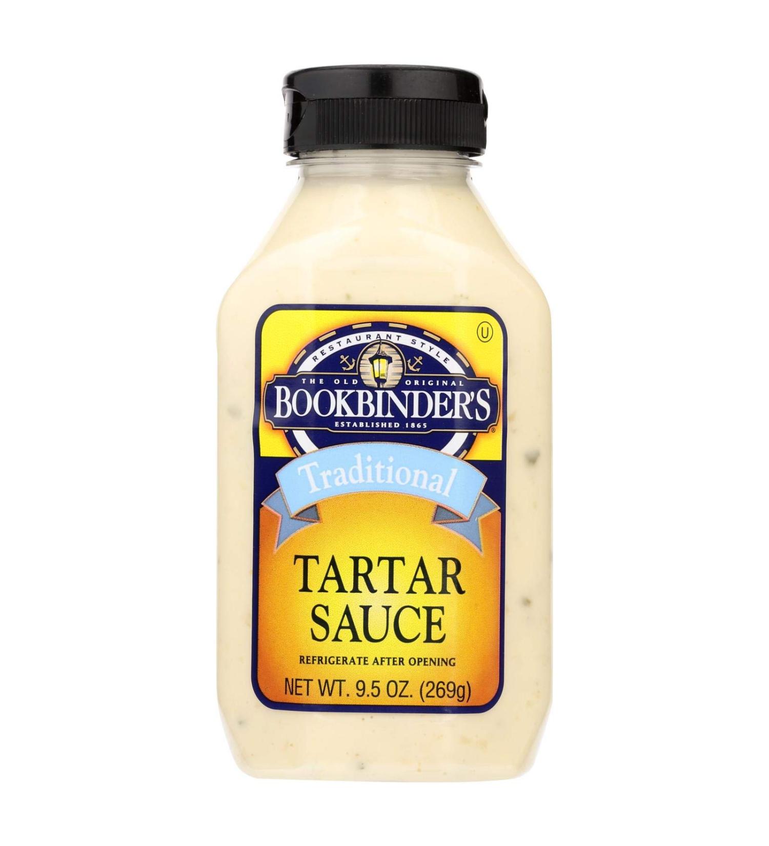 Bookbinders Sauce Tartar, 9.5 oz 9.5 Ounce (Pack of 1)