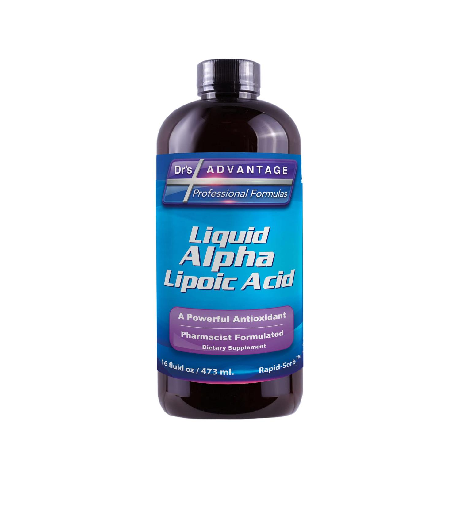 Dr's Advantage Alpha Lipoic Acid 50mg - Gluten Free & Non-GMO - Buy Online on GoSupps.com
