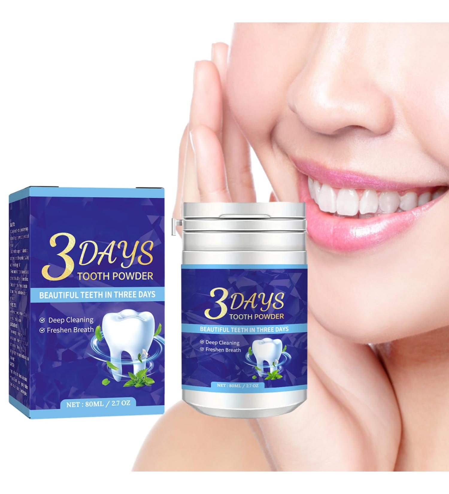 Grgowe Whitening Tooth Powder - Natural Smile & Dental Care | Effective Tooth Cleaning for White Teeth - Buy Online on GoSupps.com