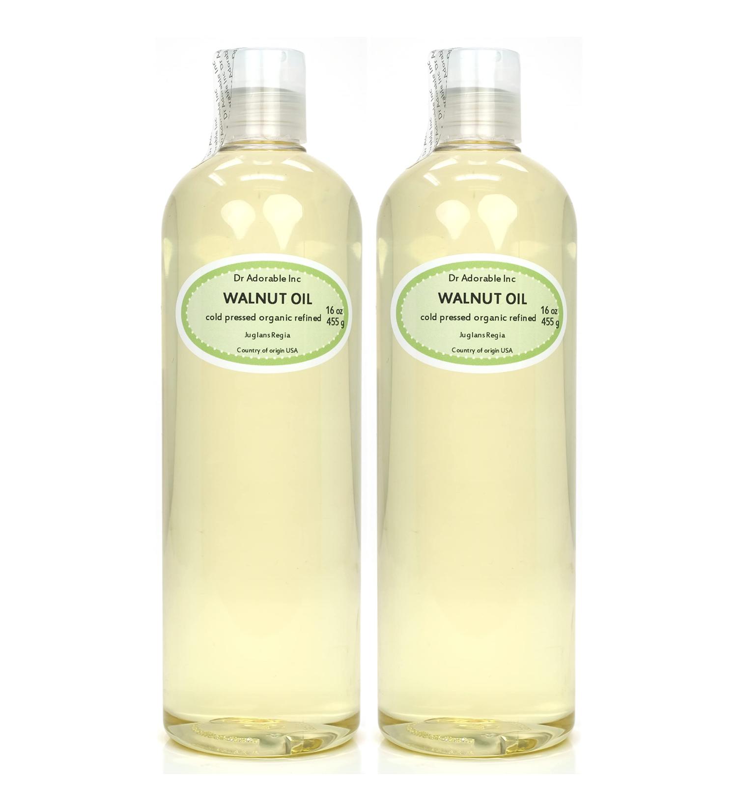 Dr Adorable - 32 oz - Walnut Oil - 100% Pure Natural Premium Organic Cold Pressed (2 of 16 oz) - Buy Online on GoSupps.com