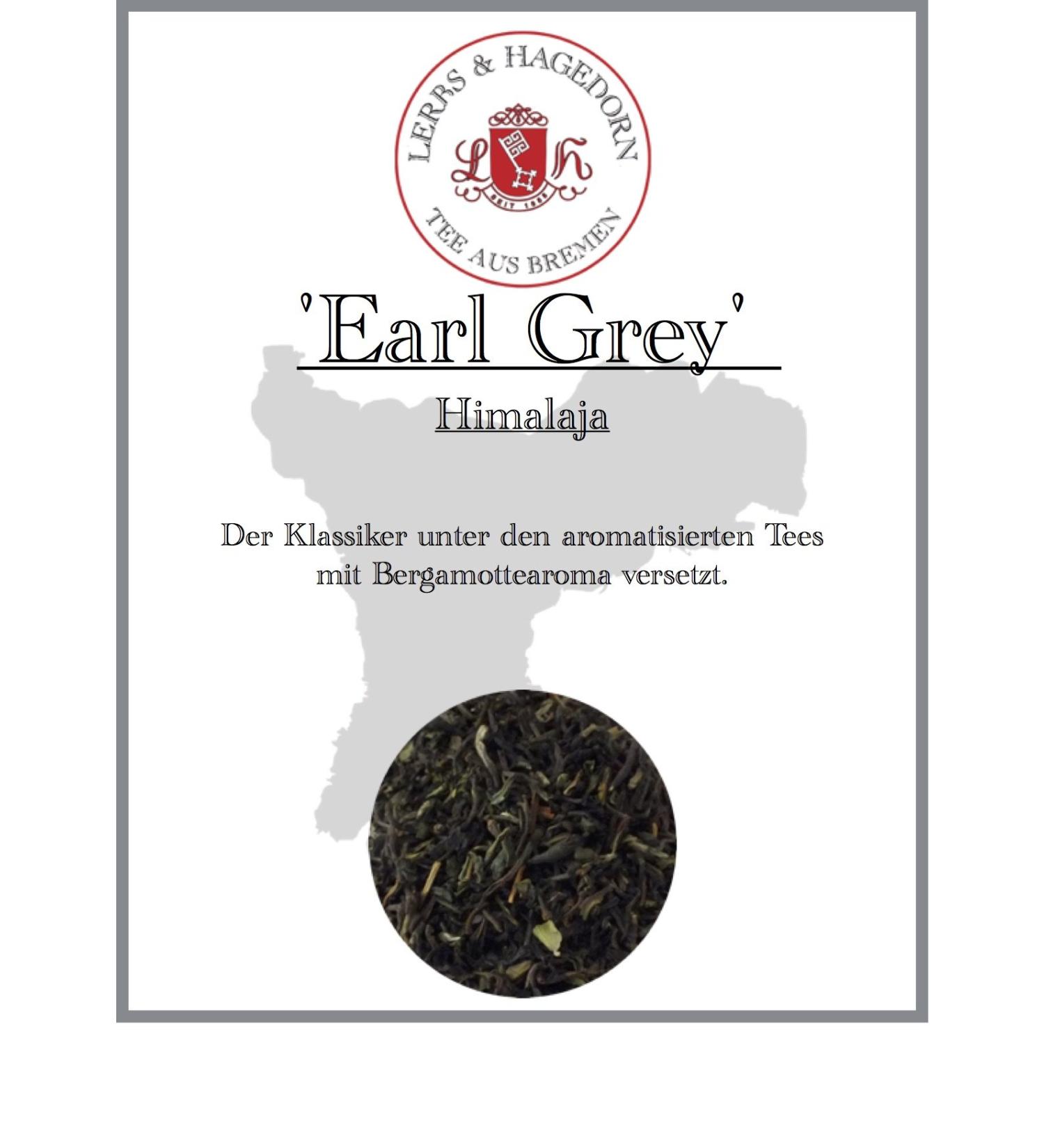  Lerbs & Hagedorn Himalayan black tea "Earl Grey" VE: 1.5 kg - Buy Online on GoSupps.com