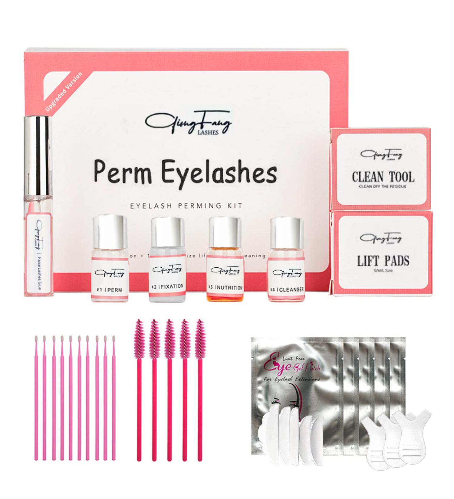 2023 Upgraded Lash Lift Kit - Professional Home Eyelash Perm with Tools | Premium Eyelash Curling Set - Buy Online on GoSupps.com
