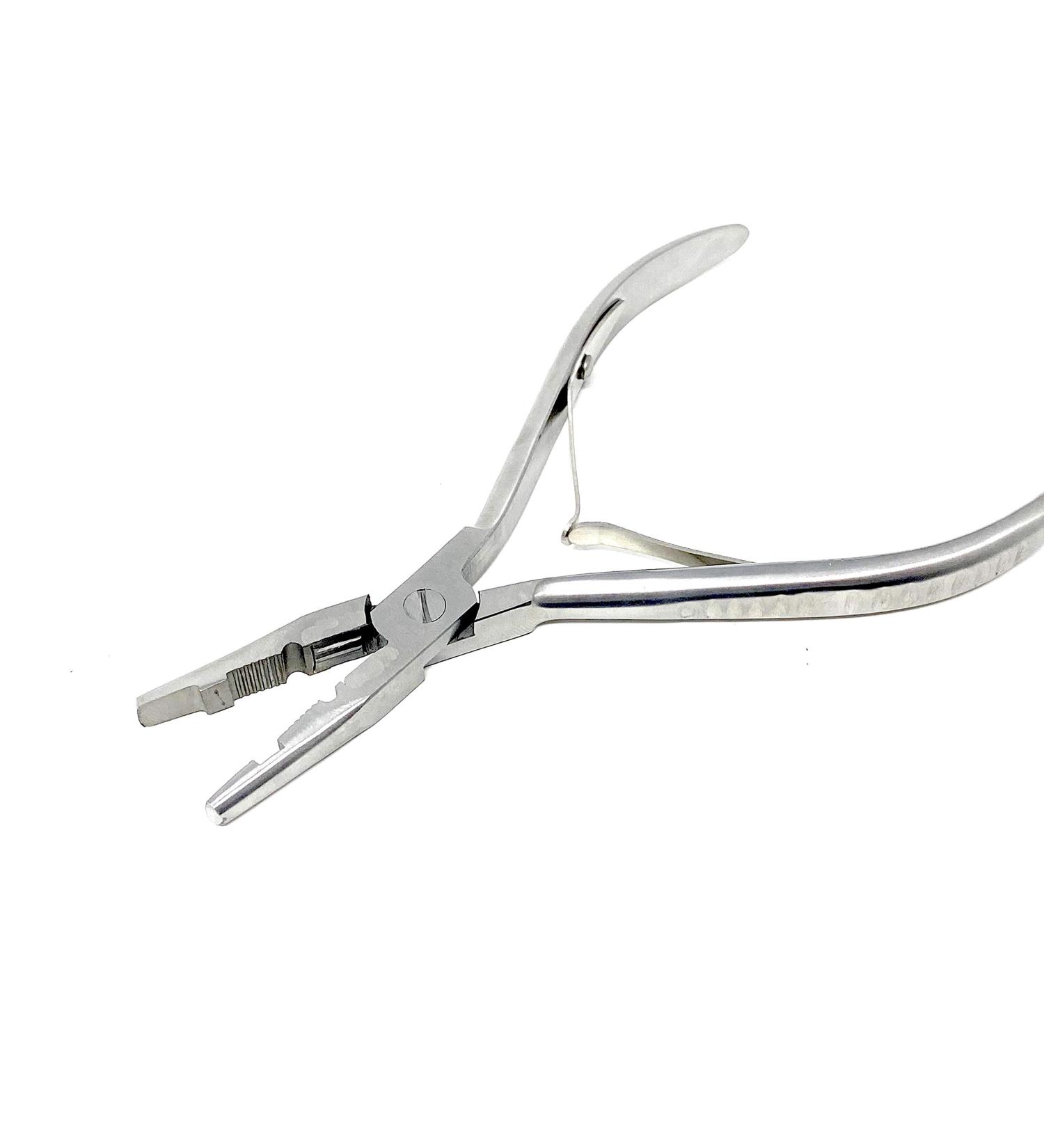 Inkgrafix Extensions Profi Detlusion Tongs - Medical Stainless Steel Hair Extension Tools for Hairdressers - IG55330 - Buy Online on GoSupps.com