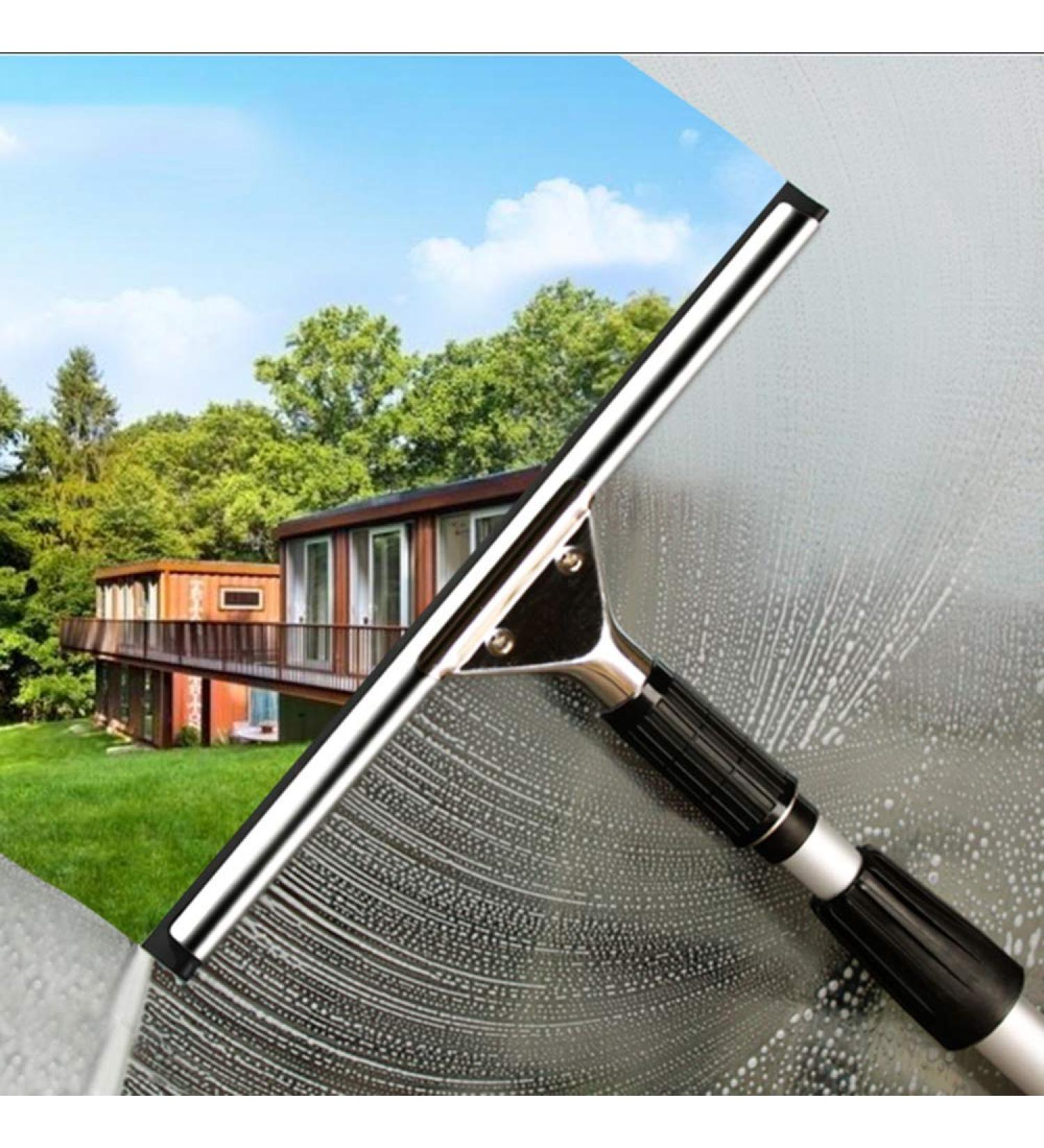 KOHARA Teleswindow Cleaner with Squeegees Cleaning Kit with Extension Pole Microfiber Feather Duster Extendable Cleaner Conservatory Roof Cleaning Tools/Set a/3M - Buy Online on GoSupps.com