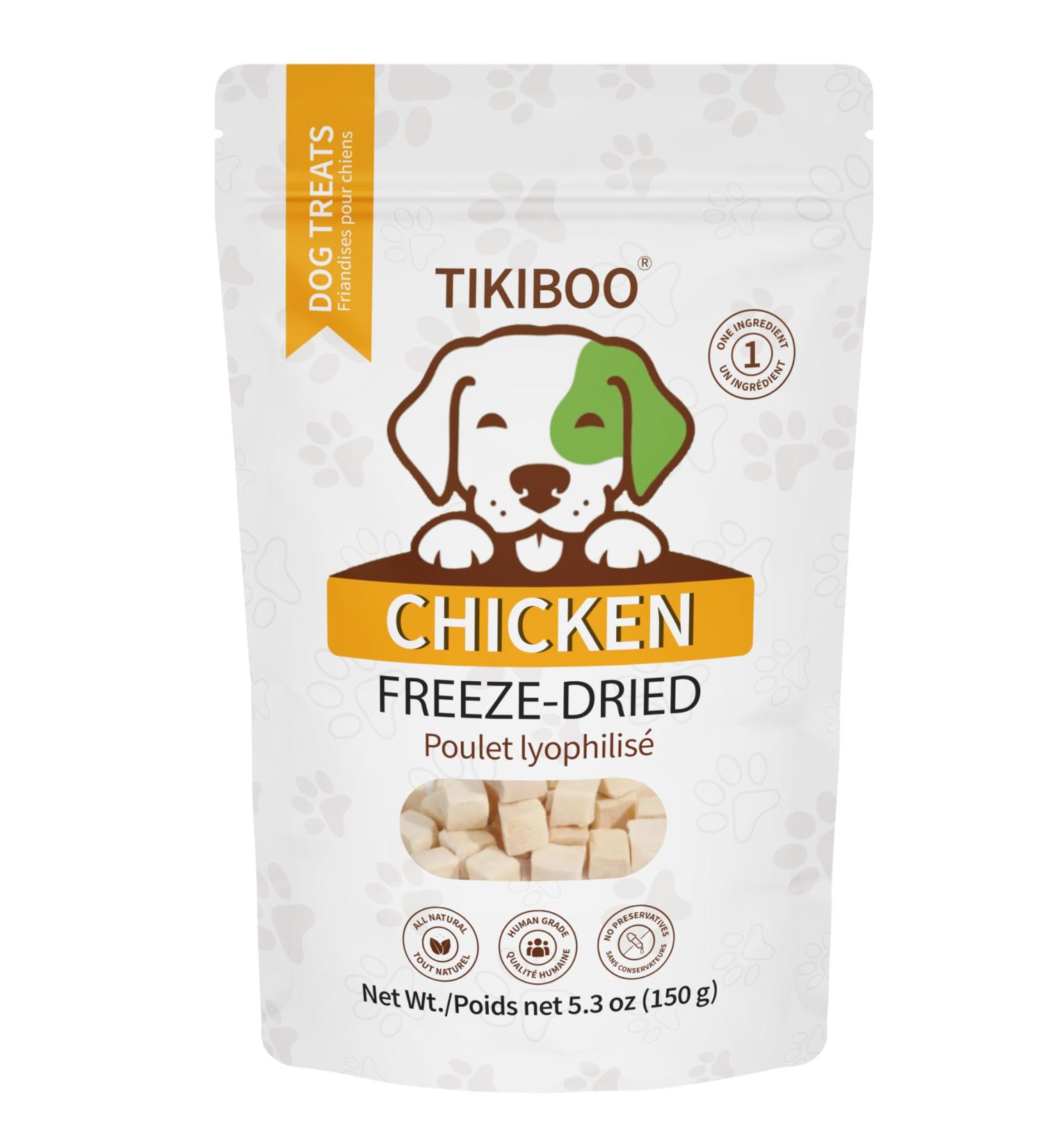 Chicken Freeze Dried Dog Treat Training Topper All Natural Healthy 1 Ingredient 150 gram - Buy Online on GoSupps.com