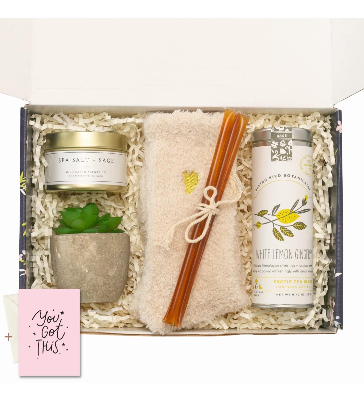 Unboxme Get Well Soon Tea Mug Gift Basket for Women | Care Package for Sick Friend | Thoughtful Get Well Gifts - Buy Online on GoSupps.com