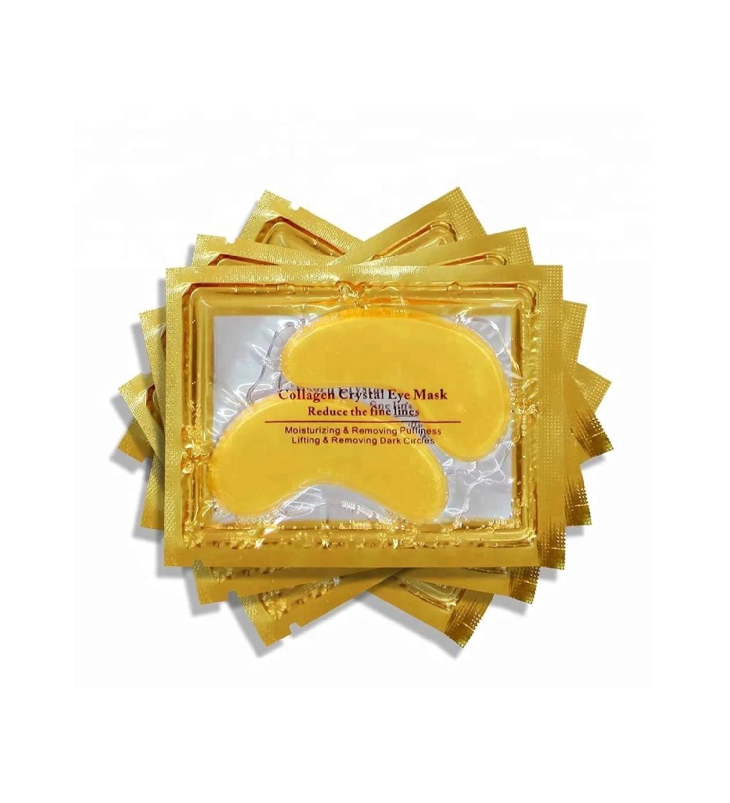 Under Eye Gel Patches 24K Gold Crystal Eye Mask Collagen Eye Pads Anti Aging Eye Patch Eye Treatment Mask For Puffy Eyes & Bags Dark Circles & Wrinkles Hydrating.(5 Pairs) - Buy Online on GoSupps.com