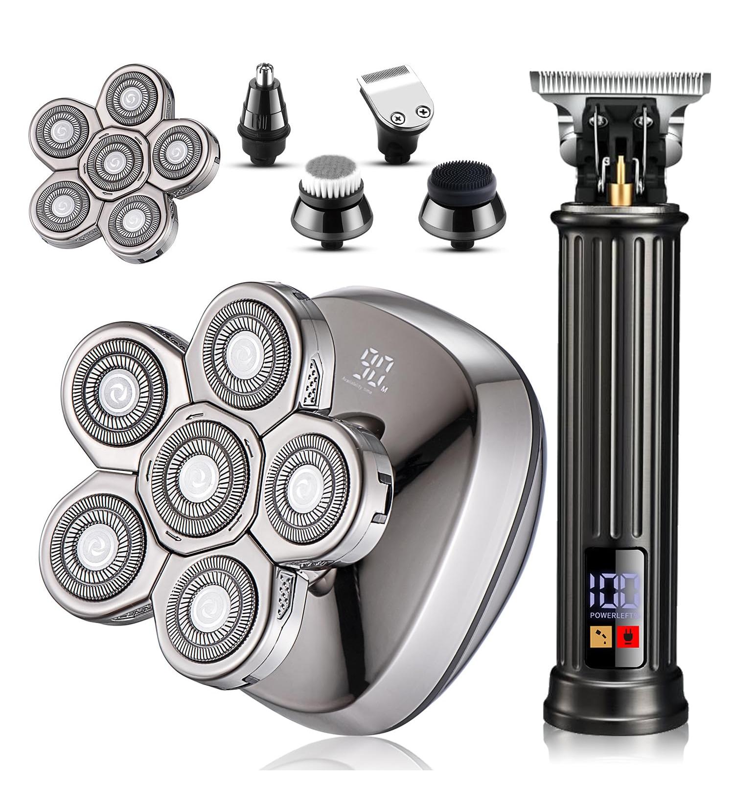 Head Shavers & Professional Barber Clippers for Bald Men | Cordless Beard Trimmer Grooming Kit - Buy Online on GoSupps.com