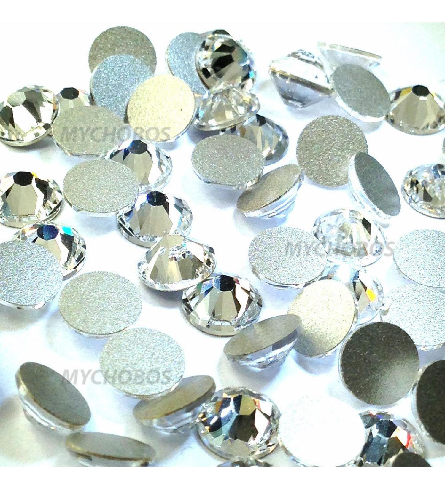 Clear Swarovski 2058 Xilion Rose 6ss 2mm Flatback Rhinestones - 144 pcs - Buy Online on GoSupps.com