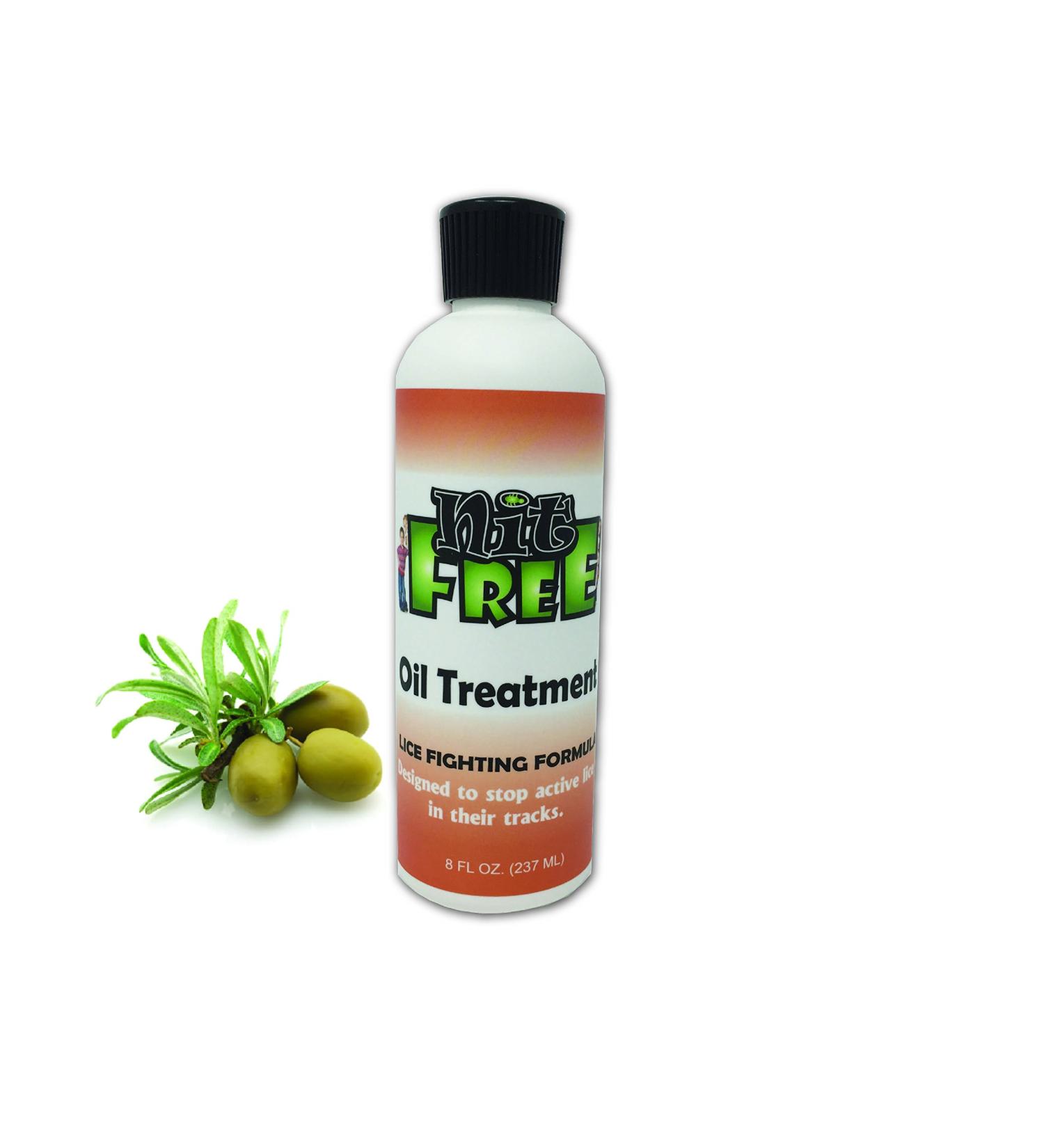 8oz Nit Free Shampoo Infused with Olive Oil - Gentle Lice Treatment - Buy Online on GoSupps.com