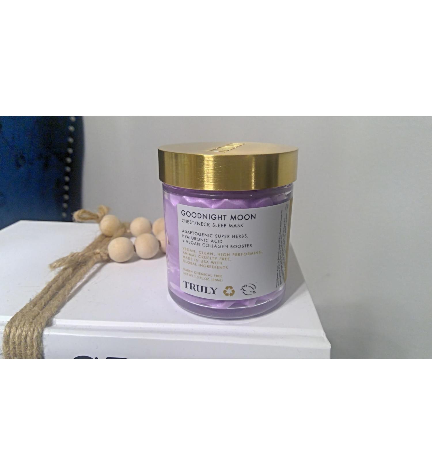 Truly Beauty Goodnight Moon Chest/Neck Anti-aging Sleep Mask - Tightening Reduce Wrinkles & Fine Lines - Skin Treatment Mask - Buy Online on GoSupps.com