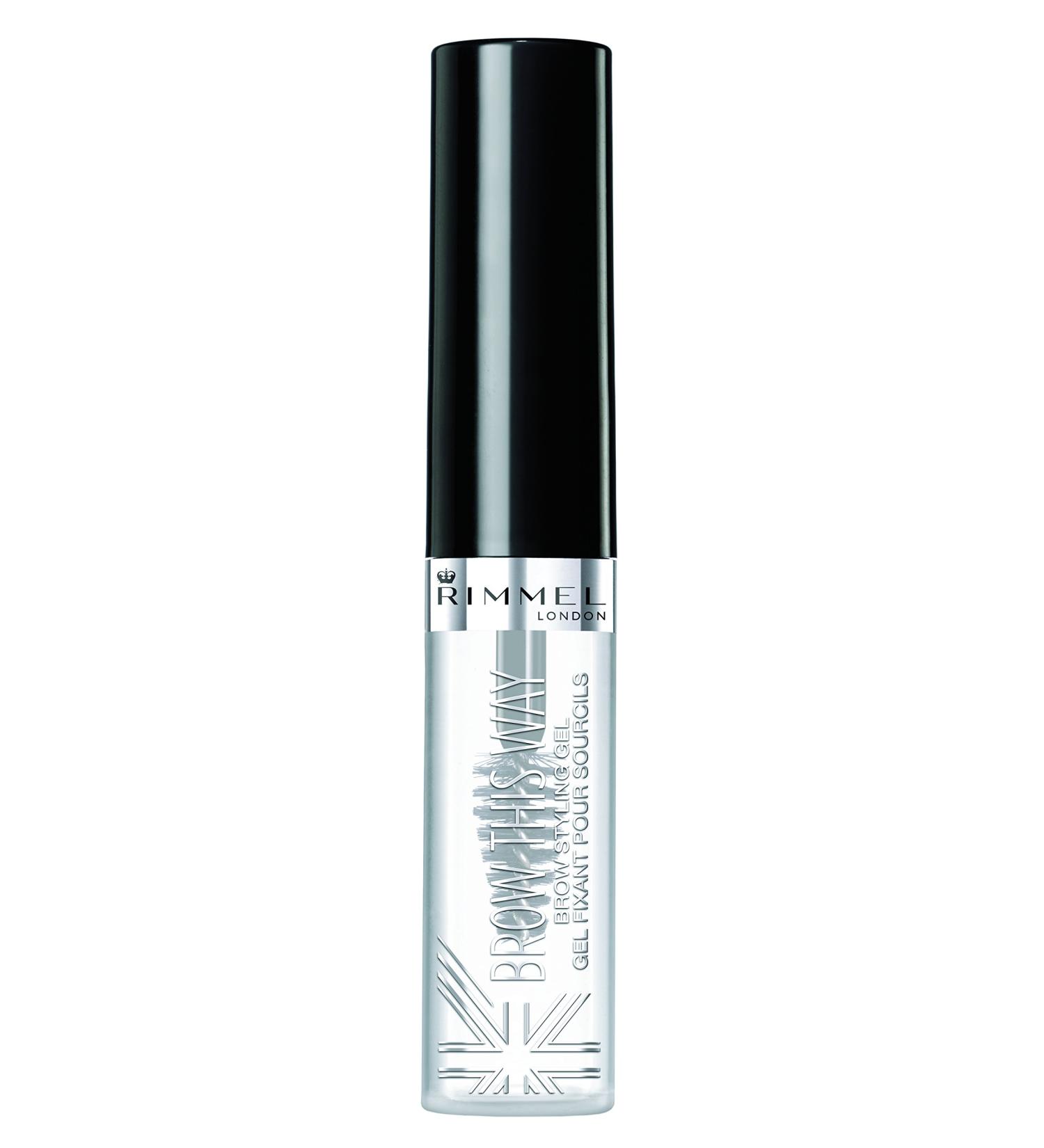 Rimmel Brow This Way Eyebrow Gel Clear  0.17 Fluid Ounce