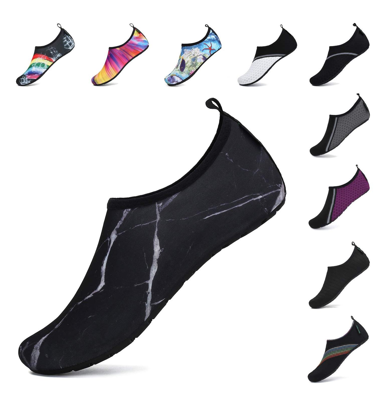 SAGUARO Unisex Quick Dry Aqua Shoes for Men & Women - Water Shoes for Swimming & Outdoors (EU Sizes 37-47 Ink Color) - Buy Online on GoSupps.com