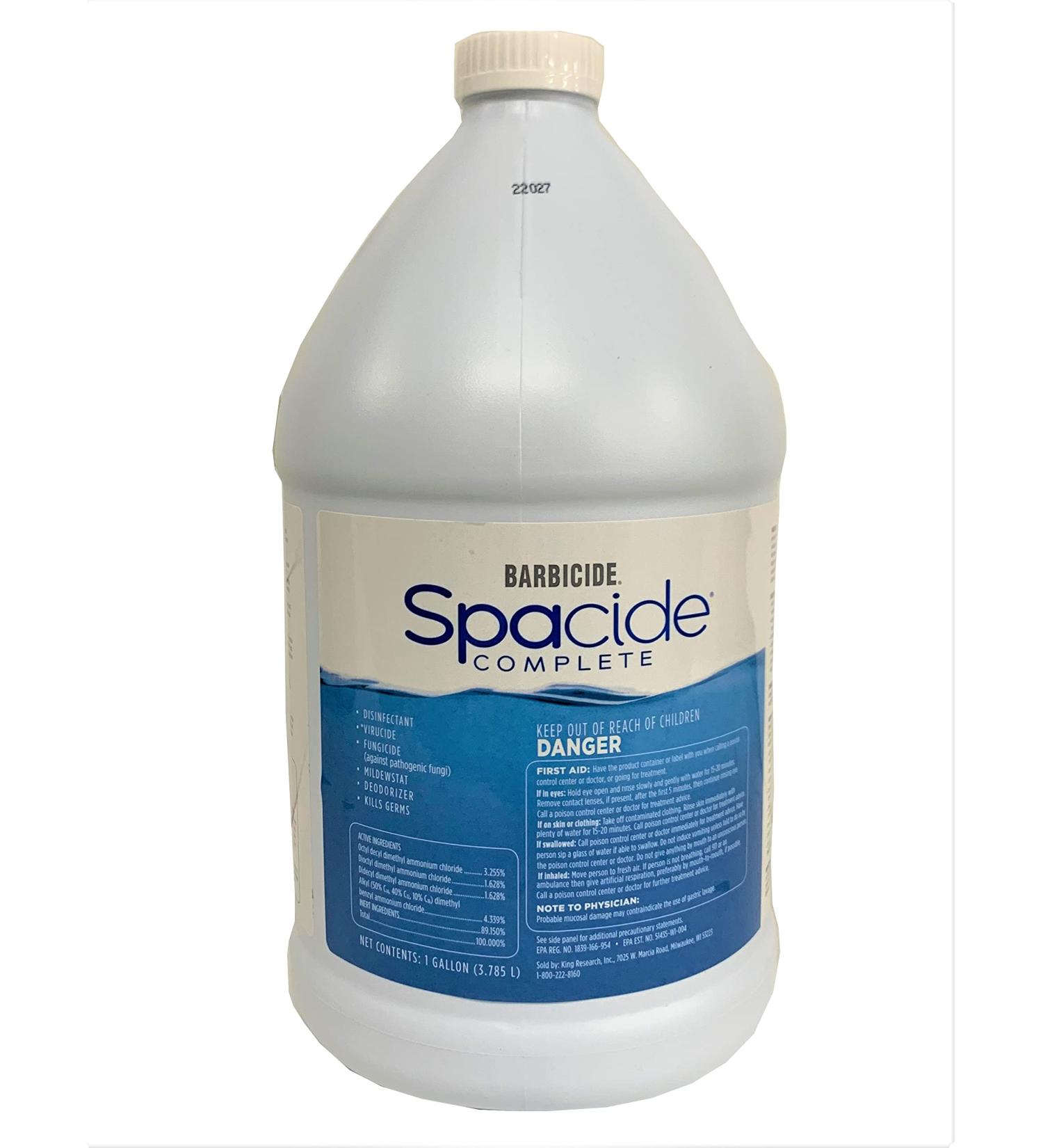 Barbicide BA-55400 Spacide Cleaner 1 Gallon Clear