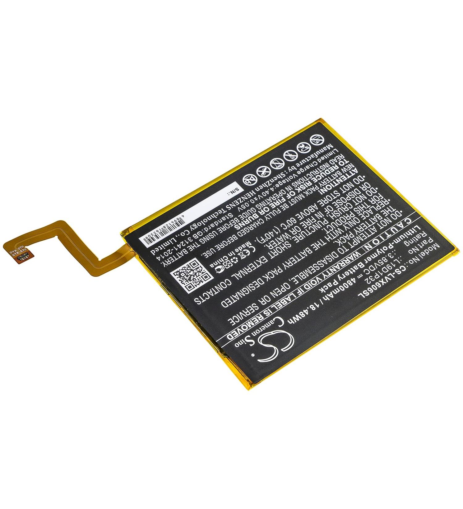 Buy Compatible Battery L19D1P32 for Tab M10 Plus TB-X606F - International Shipping Available - Buy Online on GoSupps.com