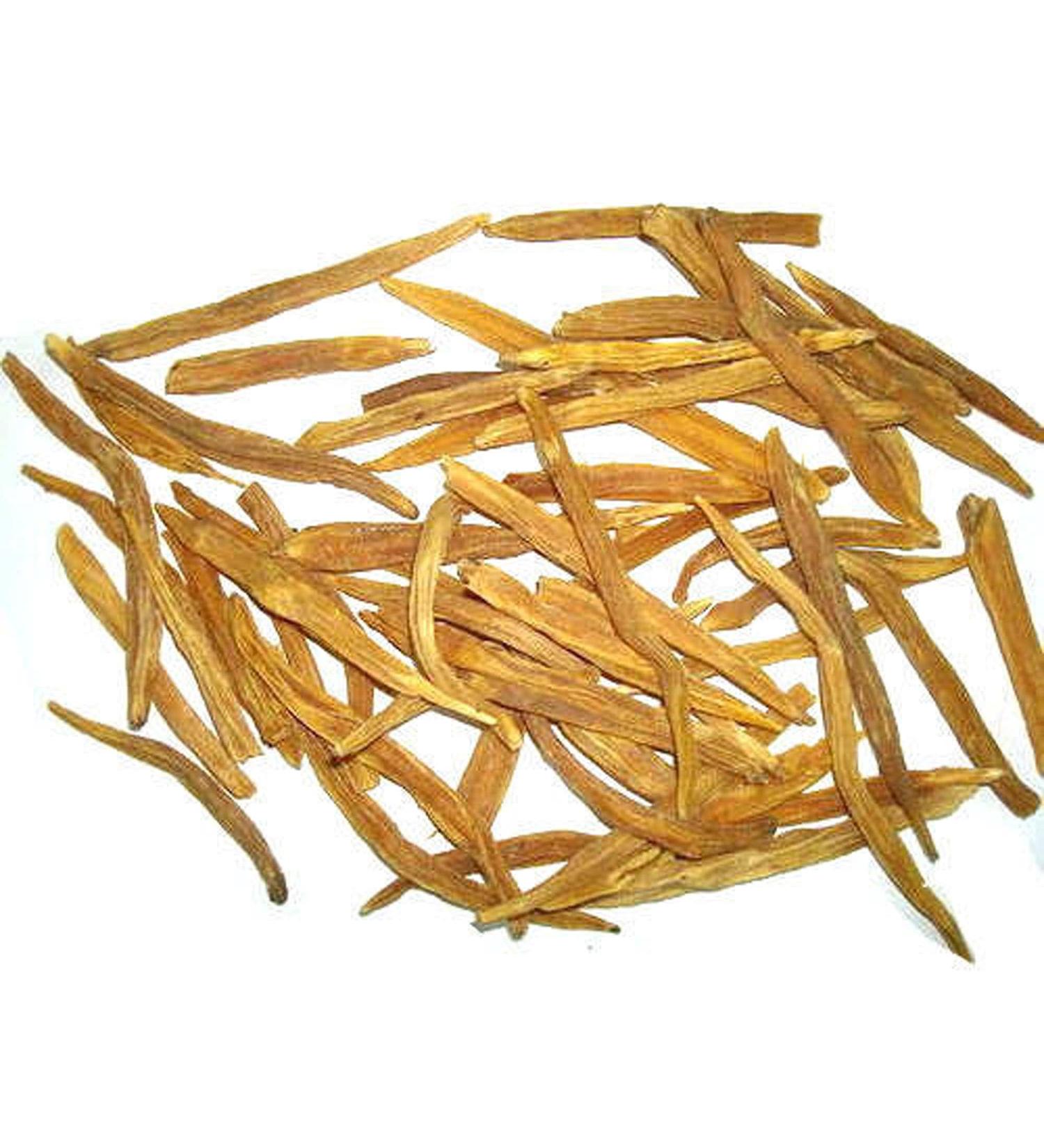 RAW HERB/JADI BOOTI SHATAVARI ROOT YELLOW SITAWAR JAD PILI ASPARAGUS RACEMOSUS (250GM) - Buy Online on GoSupps.com