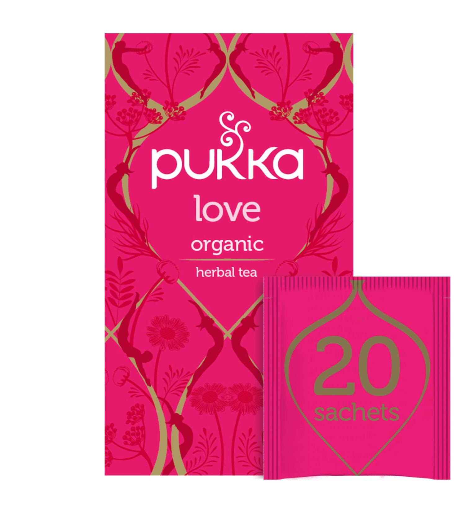 Pukka Org Teas Love Thee 20 Stuk 20 Units - Buy Online on GoSupps.com