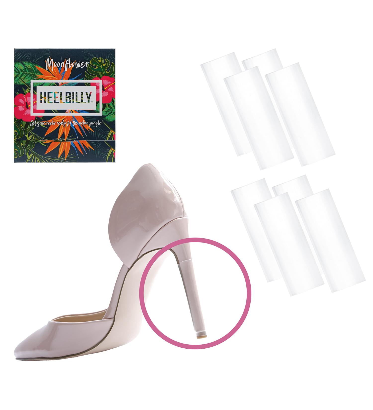 High Heel Protectors Transparent - Pack of 4 | Moonflower | International Shipping - Buy Online on GoSupps.com