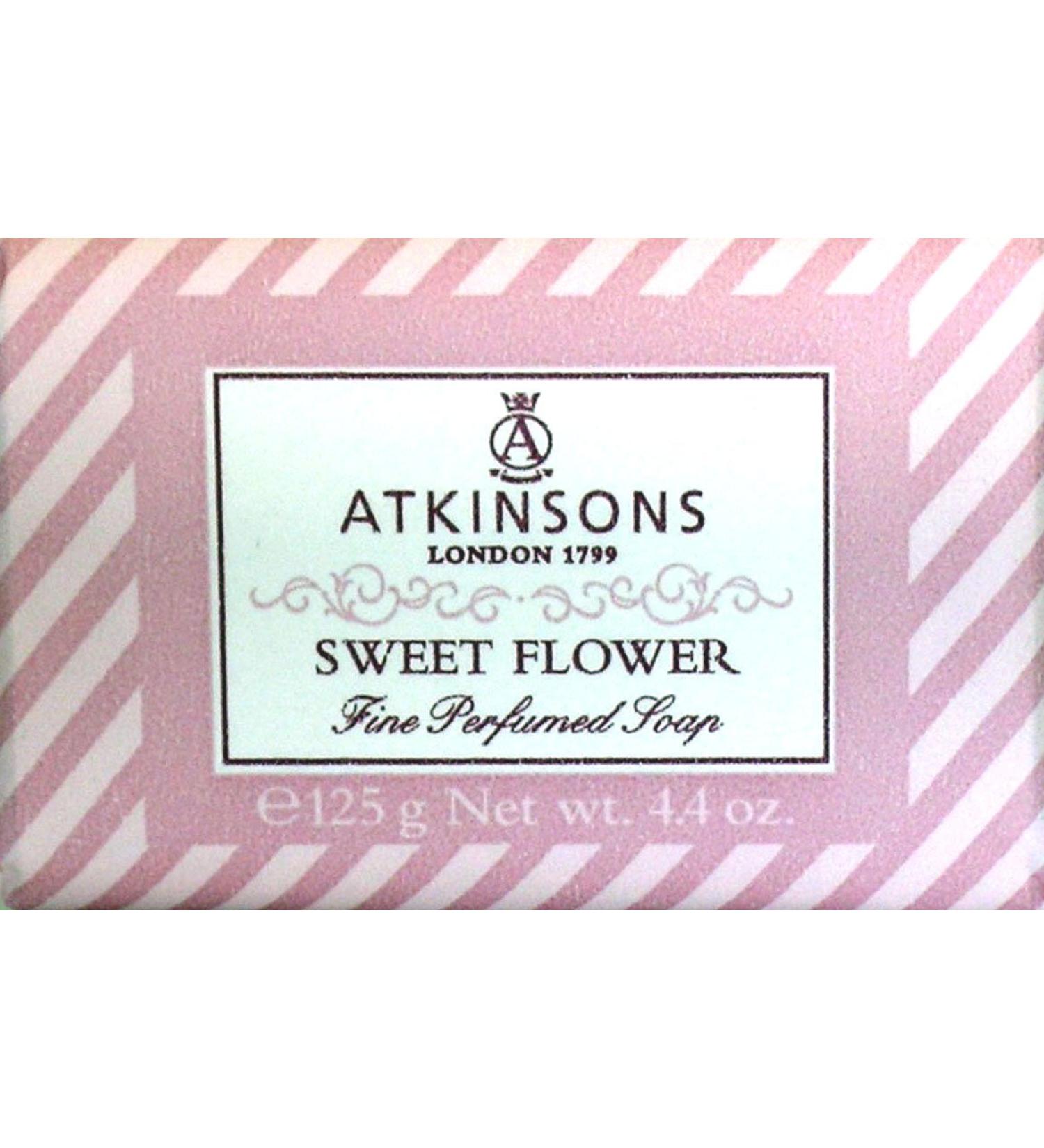 Atkinsons 6 x ATKINSONS Sweet Flower Soap 125 g