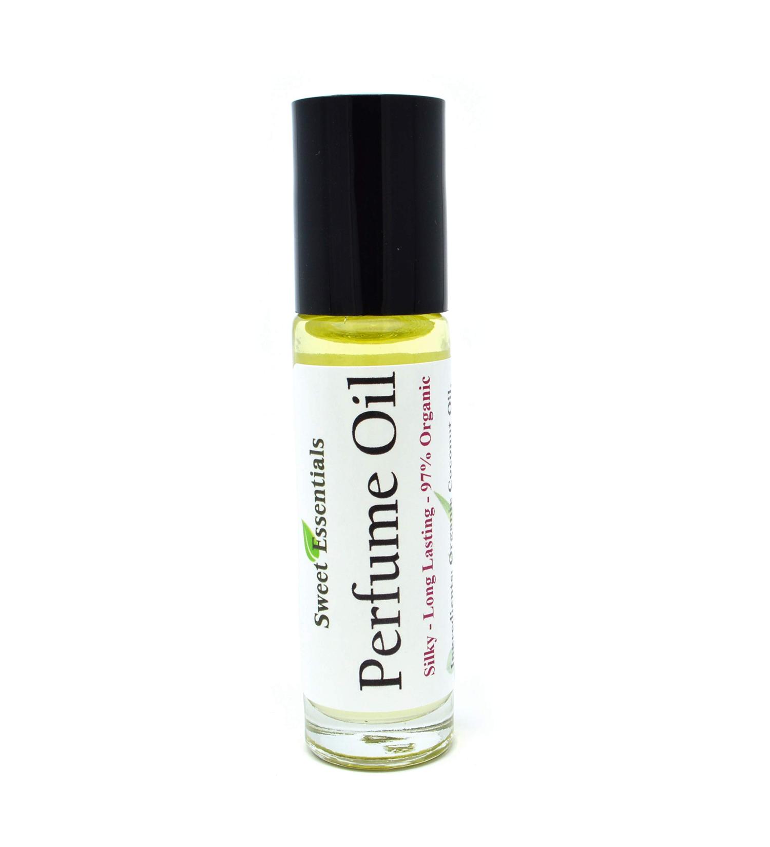 Sweet Essentials Peony & Rosewater Perfume Oil - Organic Alcohol-Free Fragrance - 0.33 fl oz Roll-On for Women - International Shipping Available - Buy Online on GoSupps.com