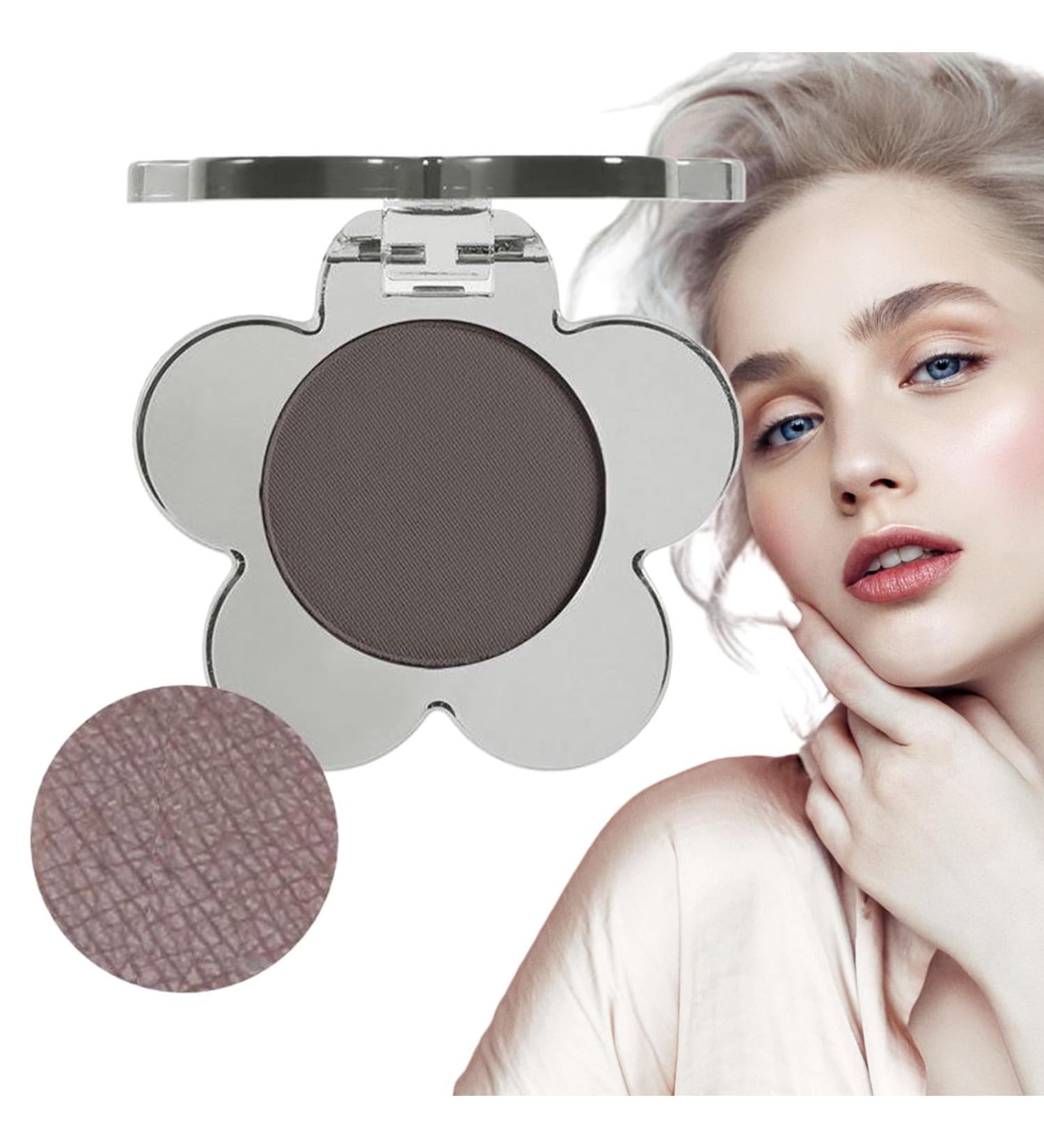 Eye Shadow Natural Colors Make Up | Eyeshadow Makeup Highlighter Matte Flower Shape Eye Shadow Long Lasting Wear Glitter Primer Palette 106 - Buy Online on GoSupps.com